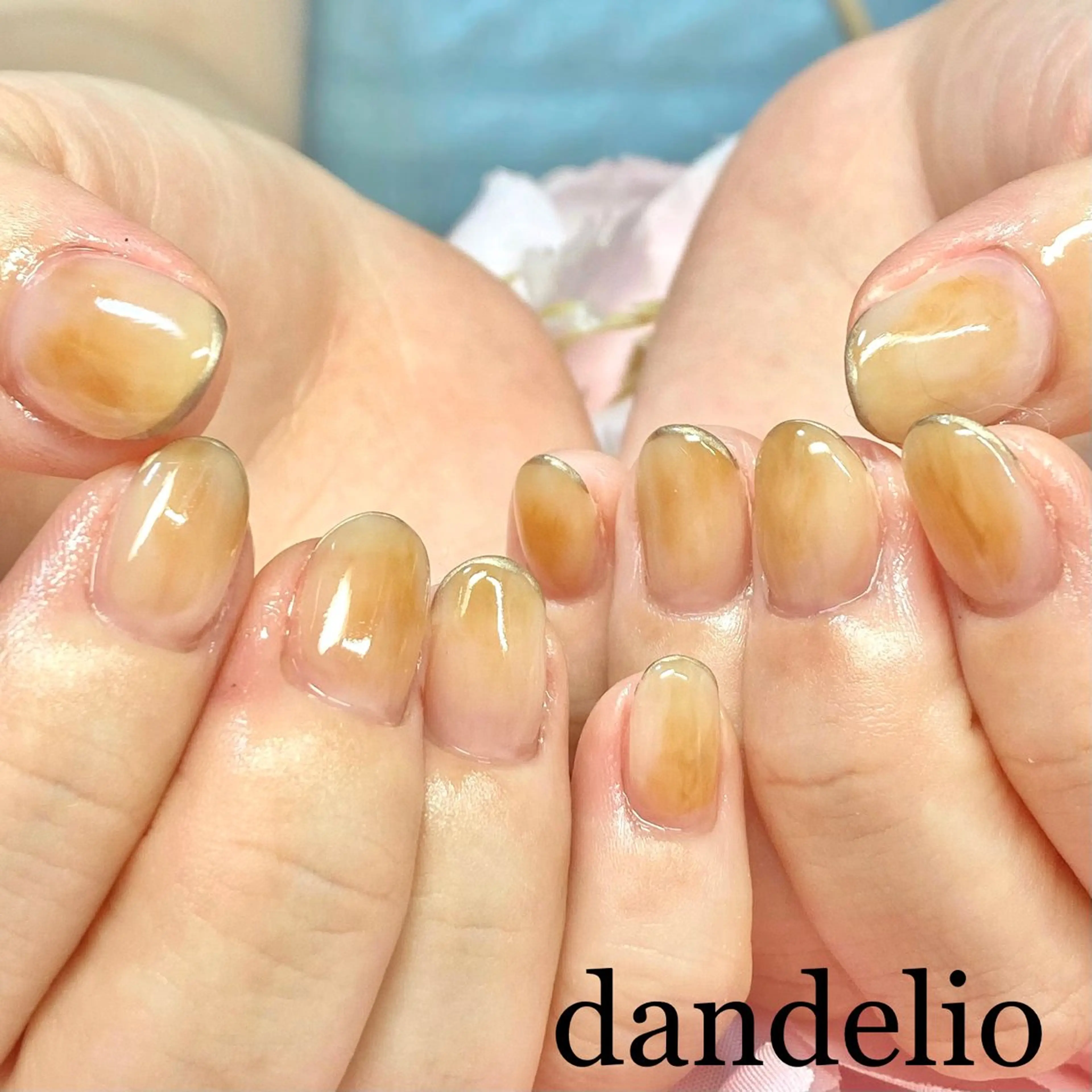 ネイル ハンドネイル ハンドケア dandelion ダンデライオンのネイルデザイン