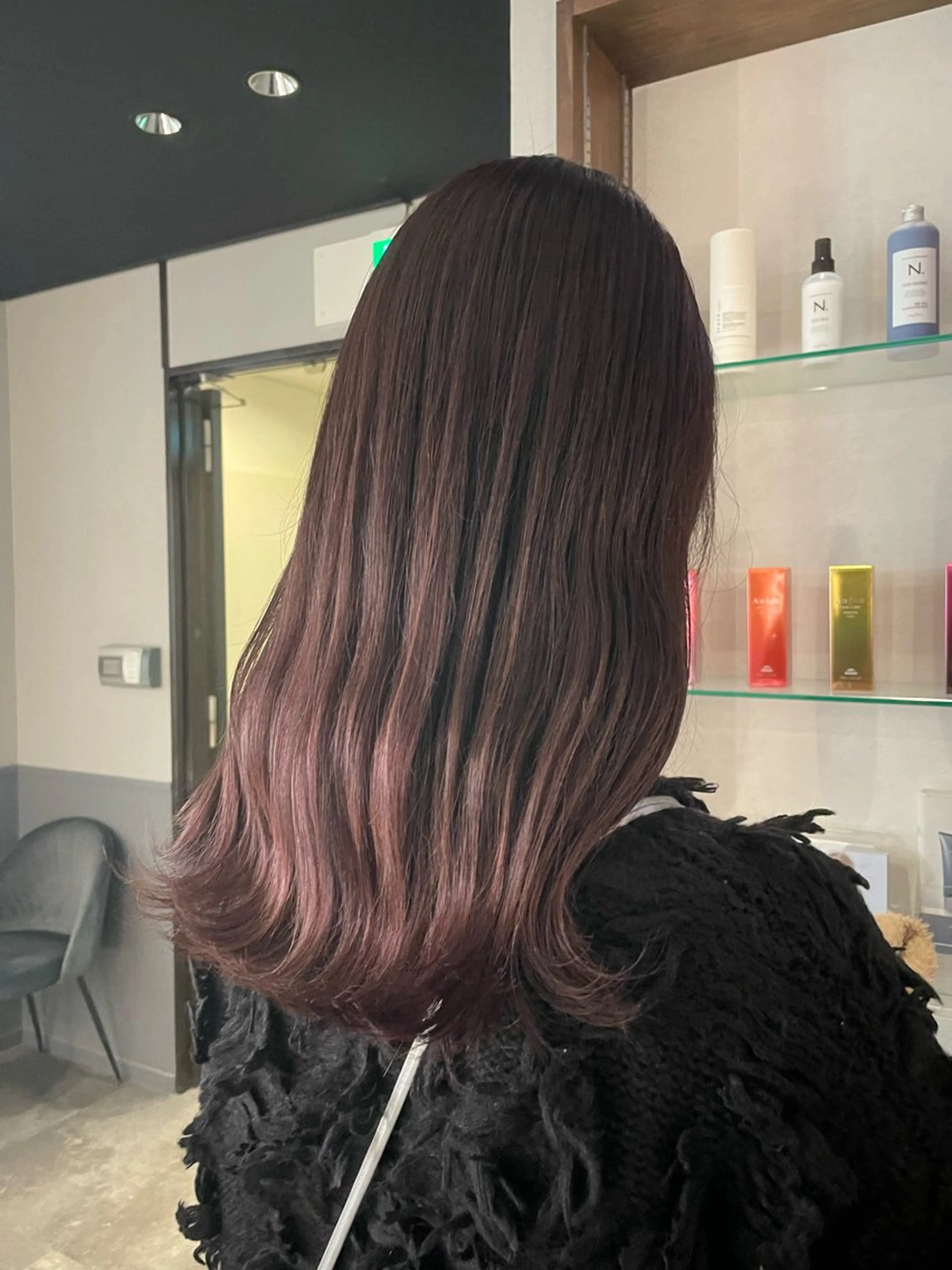 ミディアム カラー 天王寺/阿倍野 tocca rieのヘアスタイル