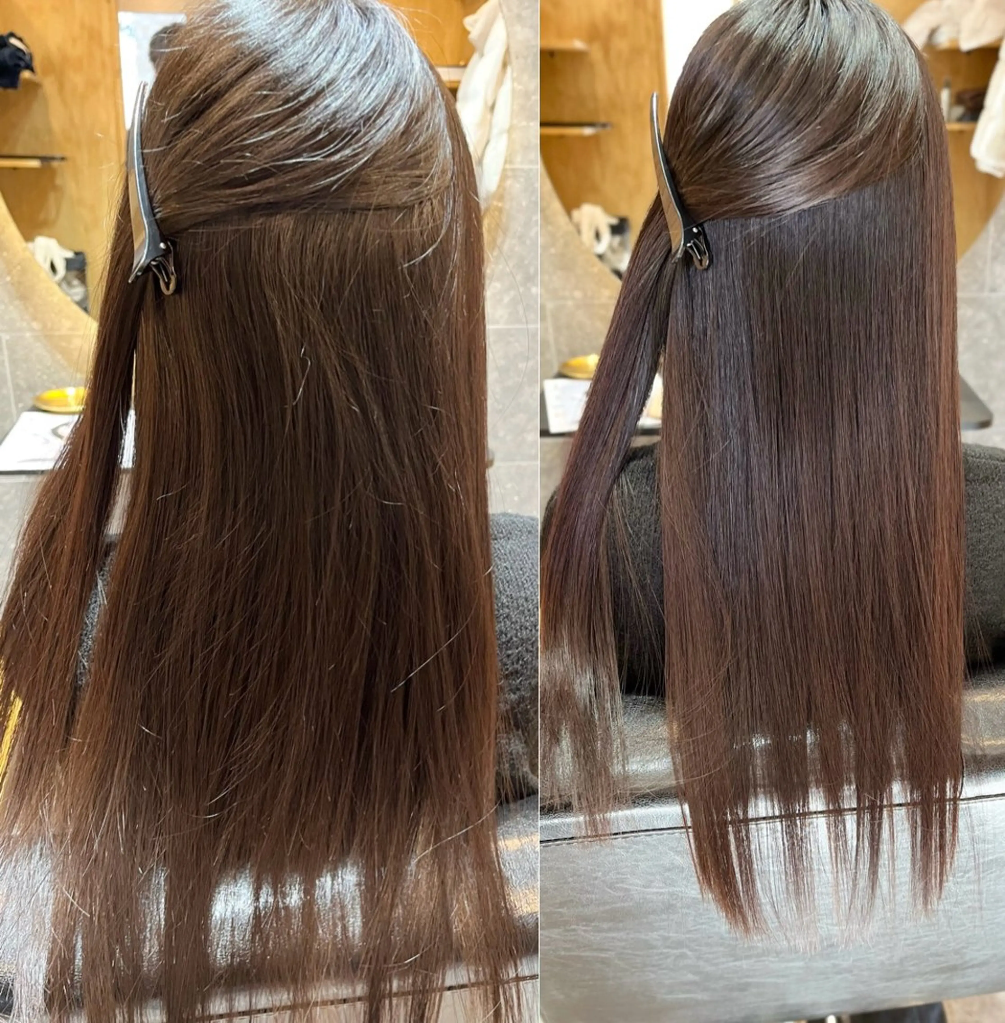 ロング 西田 優作のヘアスタイル