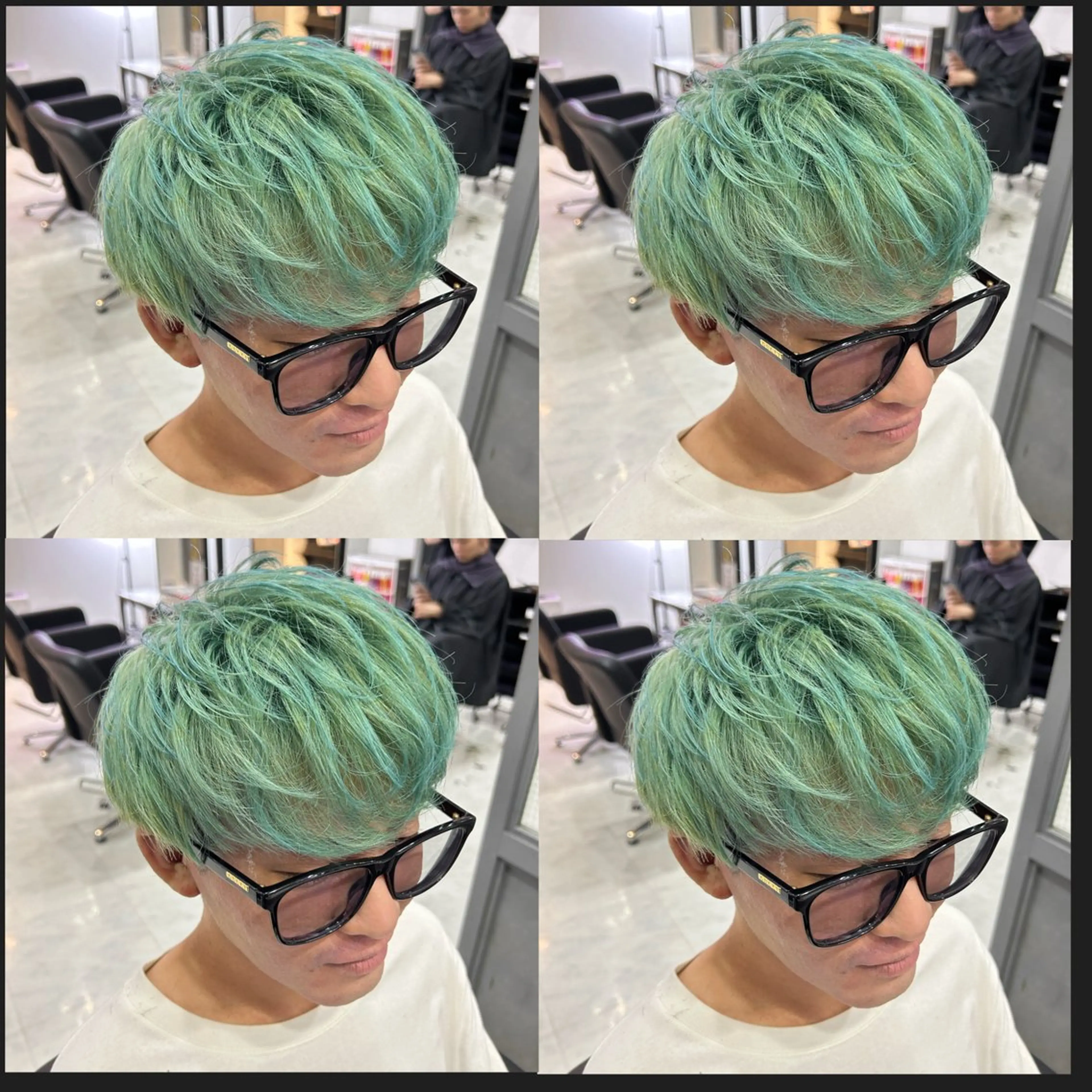 『⚡️メンズ人気メニュー❗️⚡️』メンズカット➕カラー➕トリートメント➕眉カットの写真