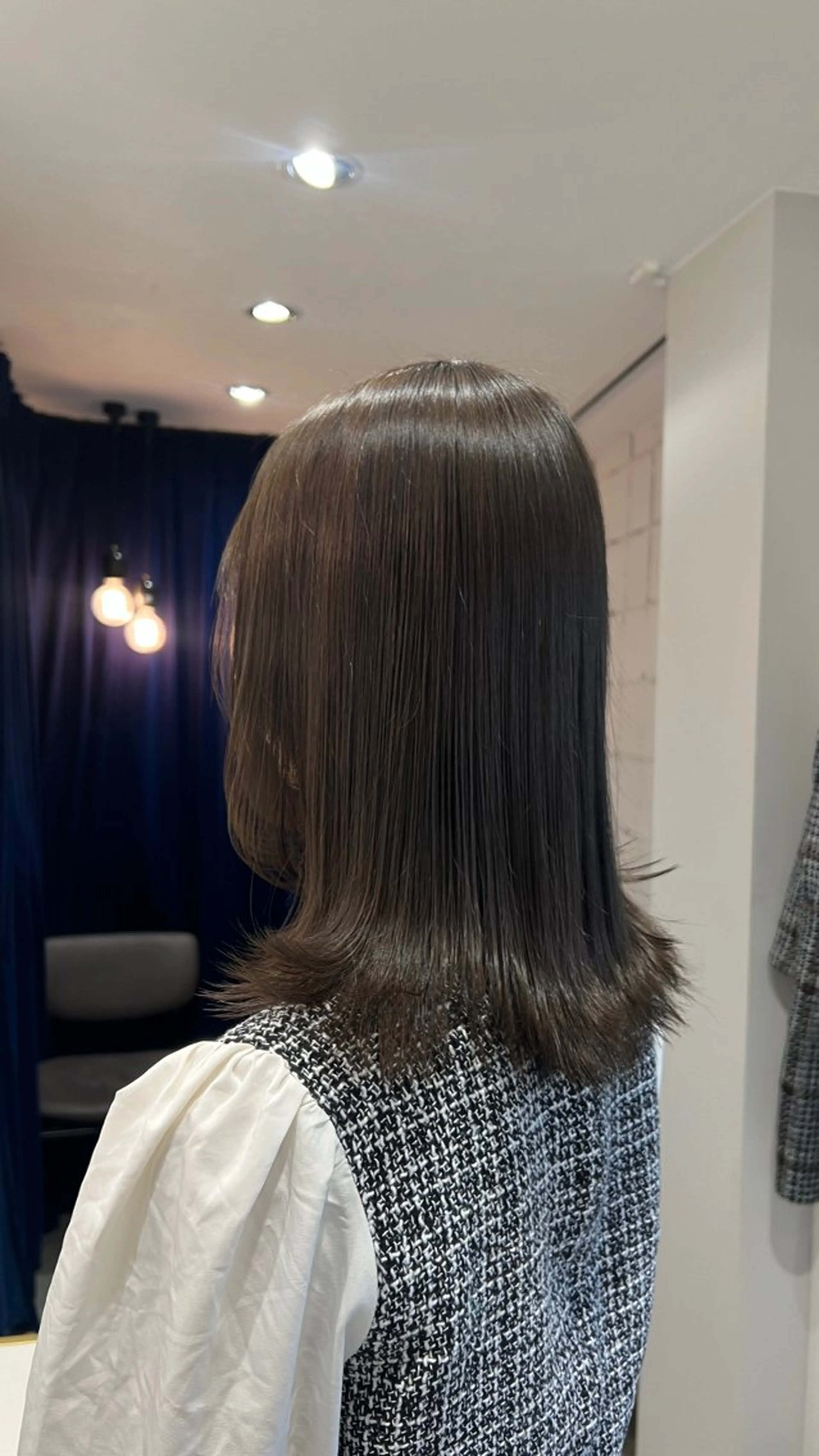 ミディアム カラー アッシュ ブラウンカラー 透明感カラー オレンジ ☆ HARUKA ☆のヘアスタイル