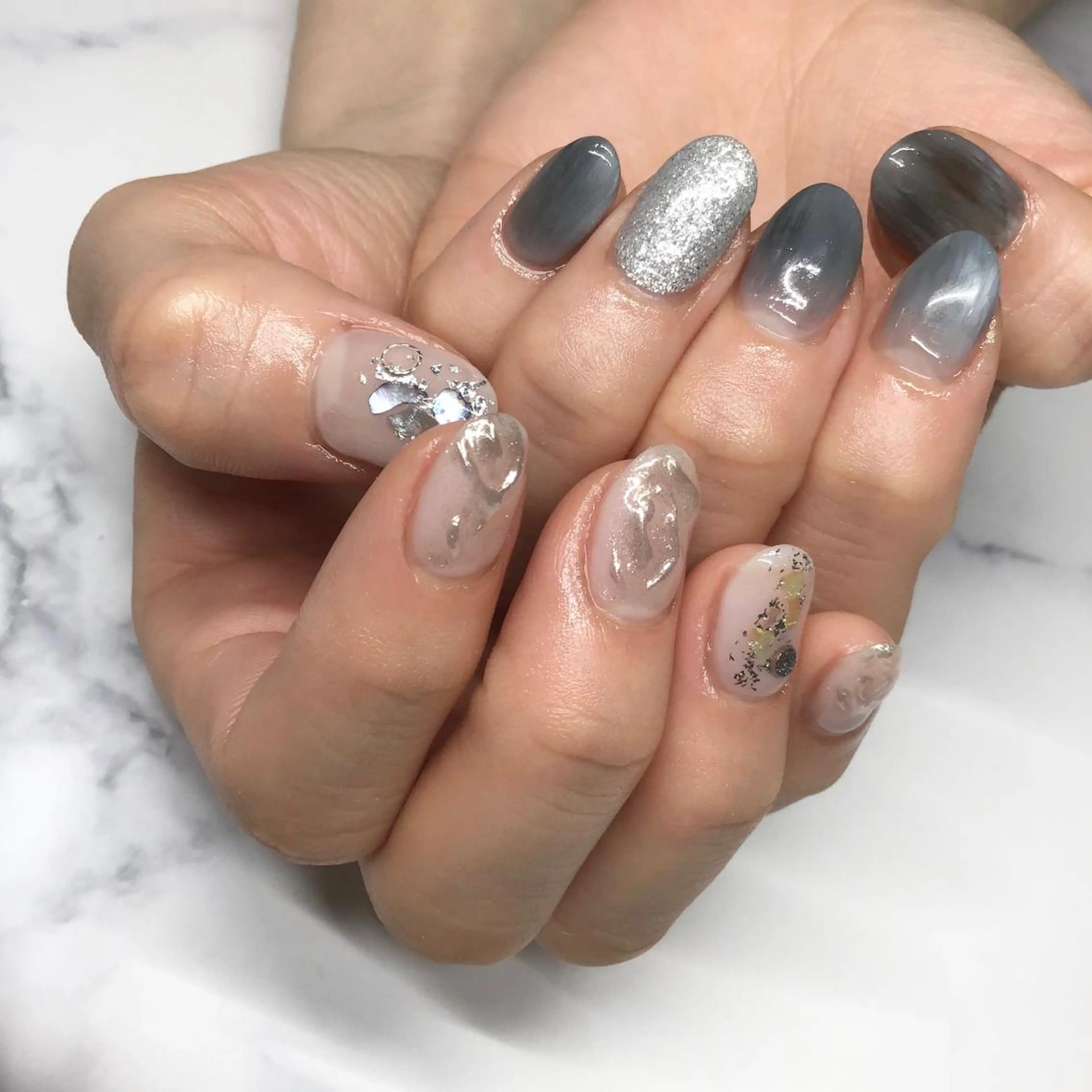 ロング カラー キッズ ネイル マツエク・マツパ 福田 加奈のネイルデザイン