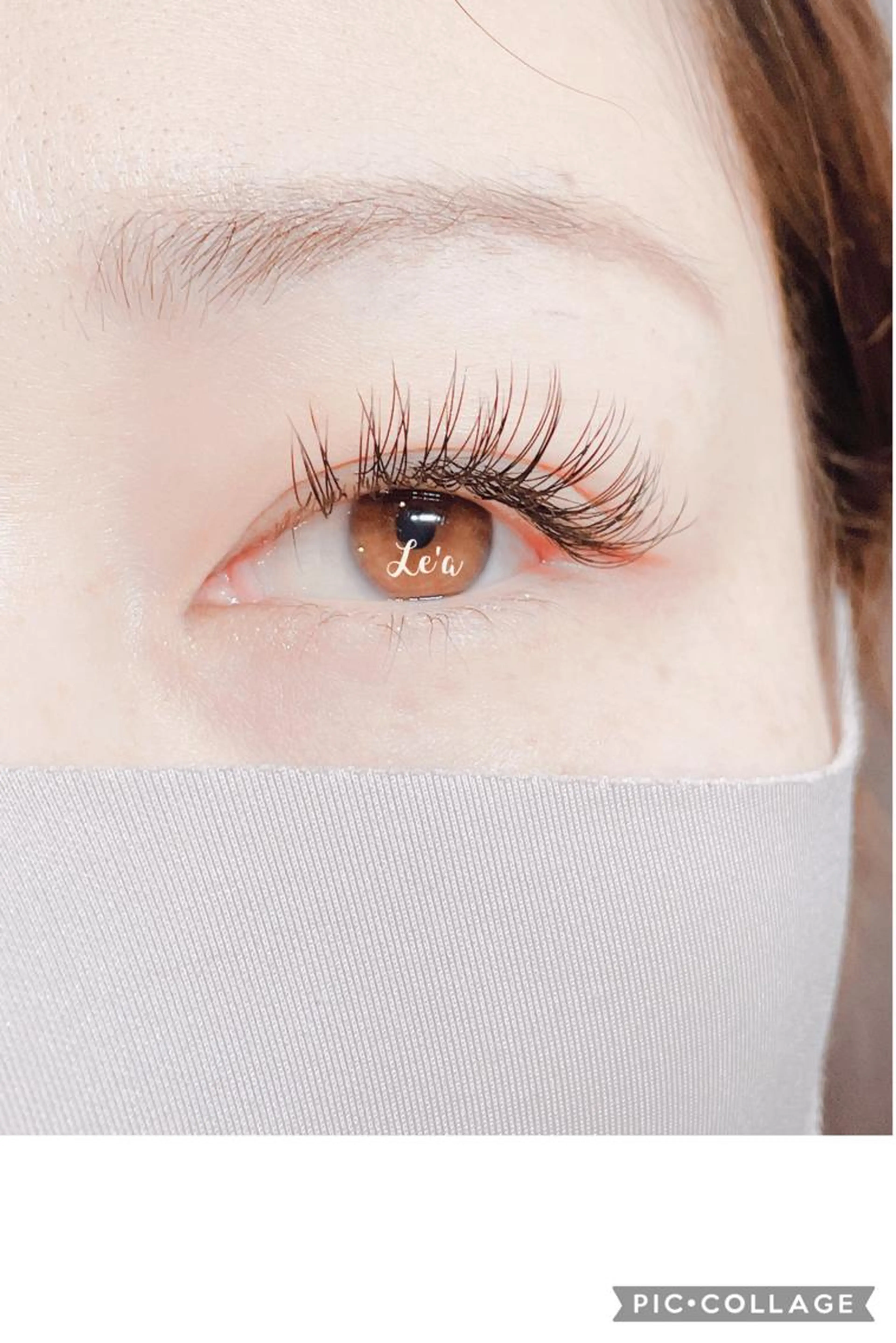 フラットラッシュ　80本の写真