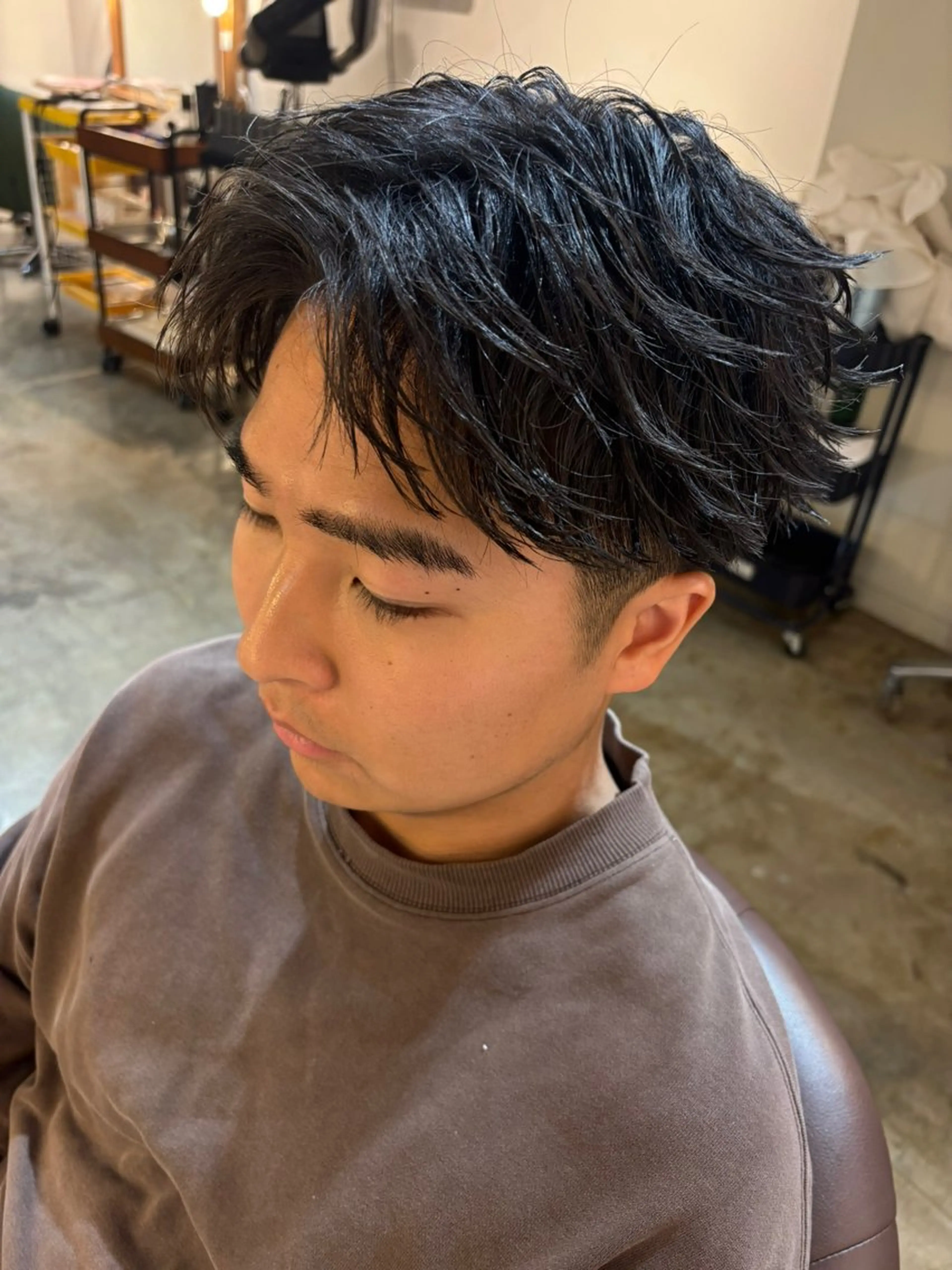 ショート メンズ 🌀メンズパーマ🌀 平川海夢のヘアスタイル