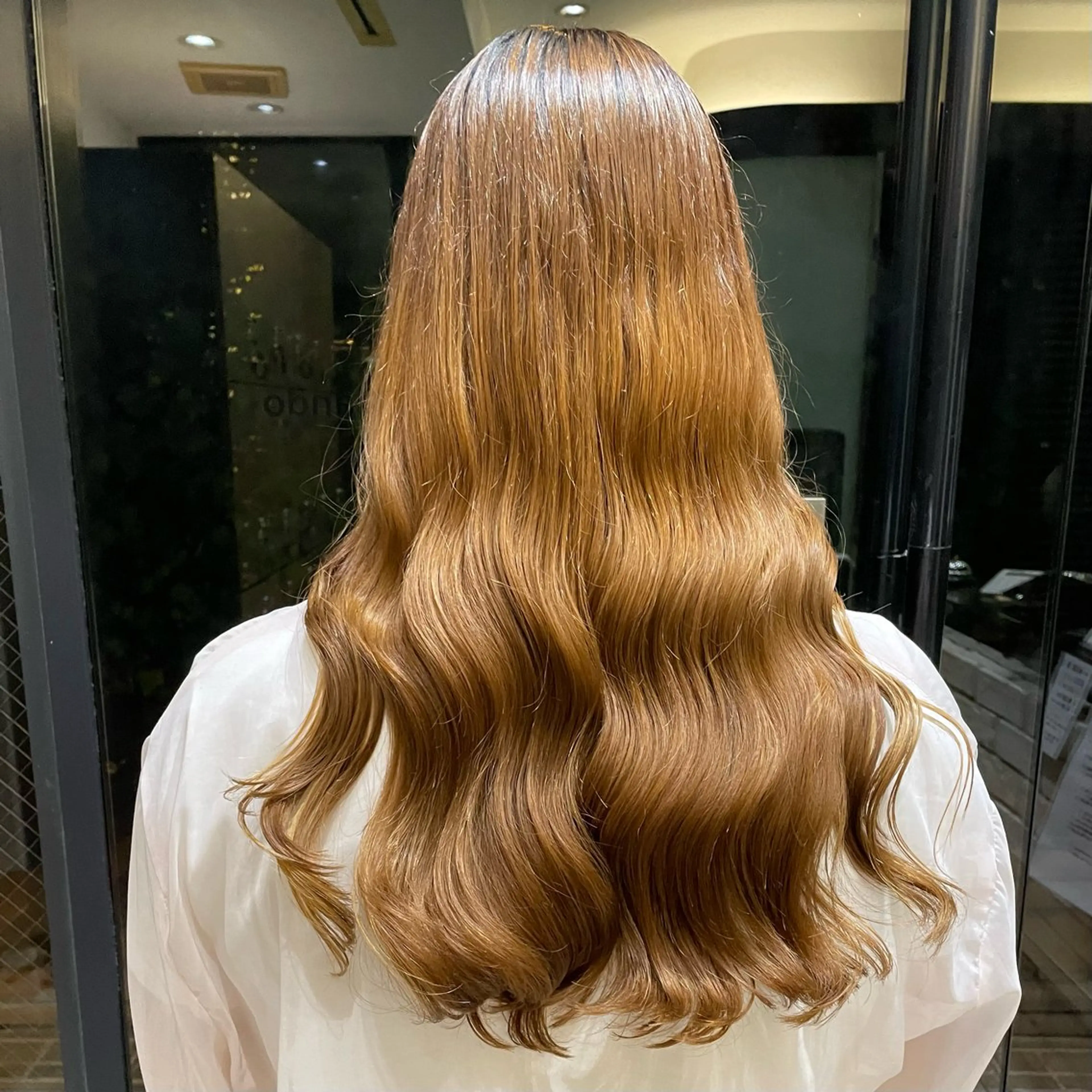 ロング パーマ パーマ 韓国風パーマ🌿コテ 巻き風パーマ/るいのヘアスタイル