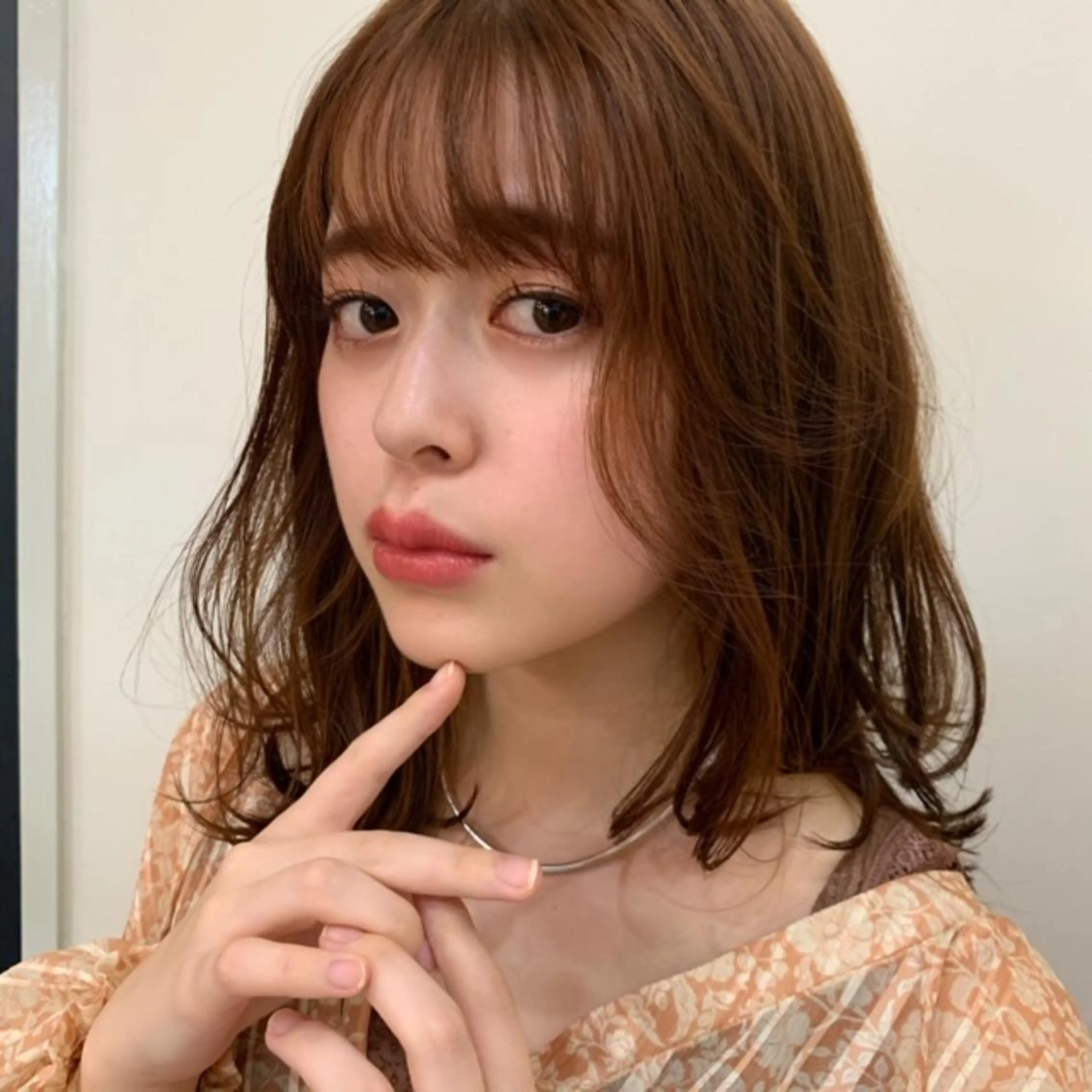 ミディアム レイヤーカット 外ハネヘア HARUKA ⭐️モデル募集中⭐️のヘアスタイル
