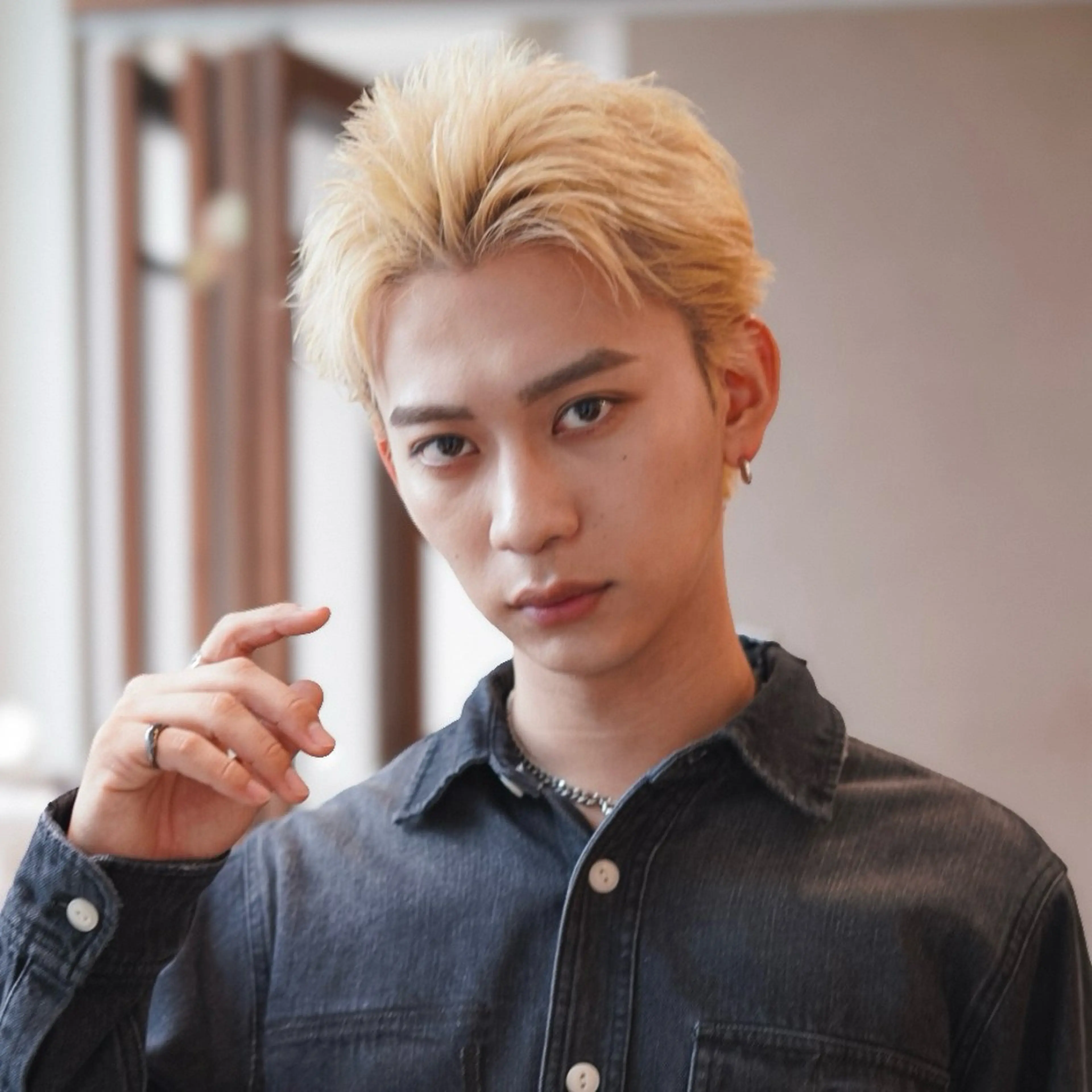 ショート カラー メンズ カット ヘアカラー 内山湧勝/メンズ/ ショート/パーマのヘアスタイル