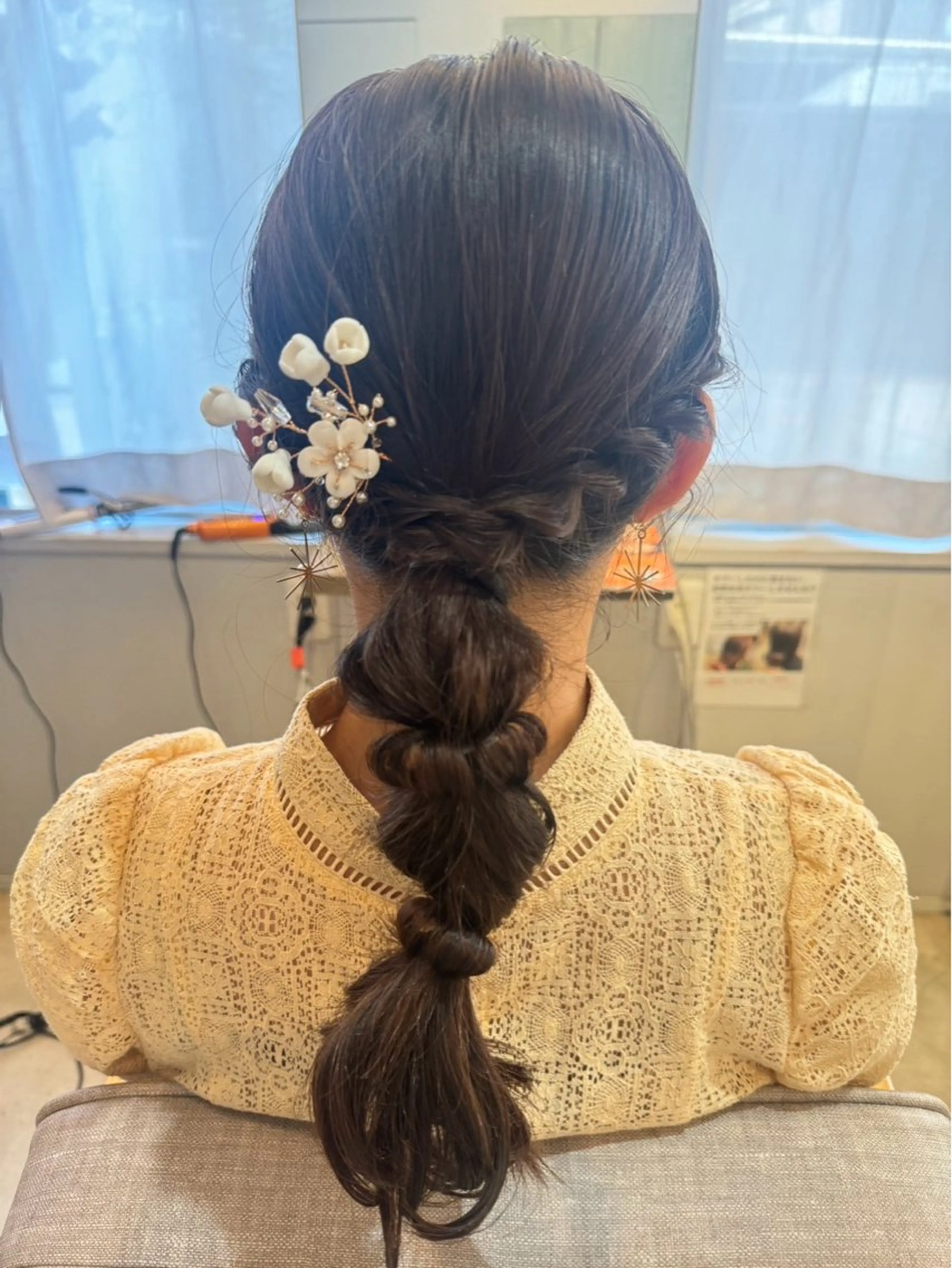 ロング ヘアアレンジ 美髪✨艶髪✨髪質改善 カラー特化❕亀島のヘアスタイル