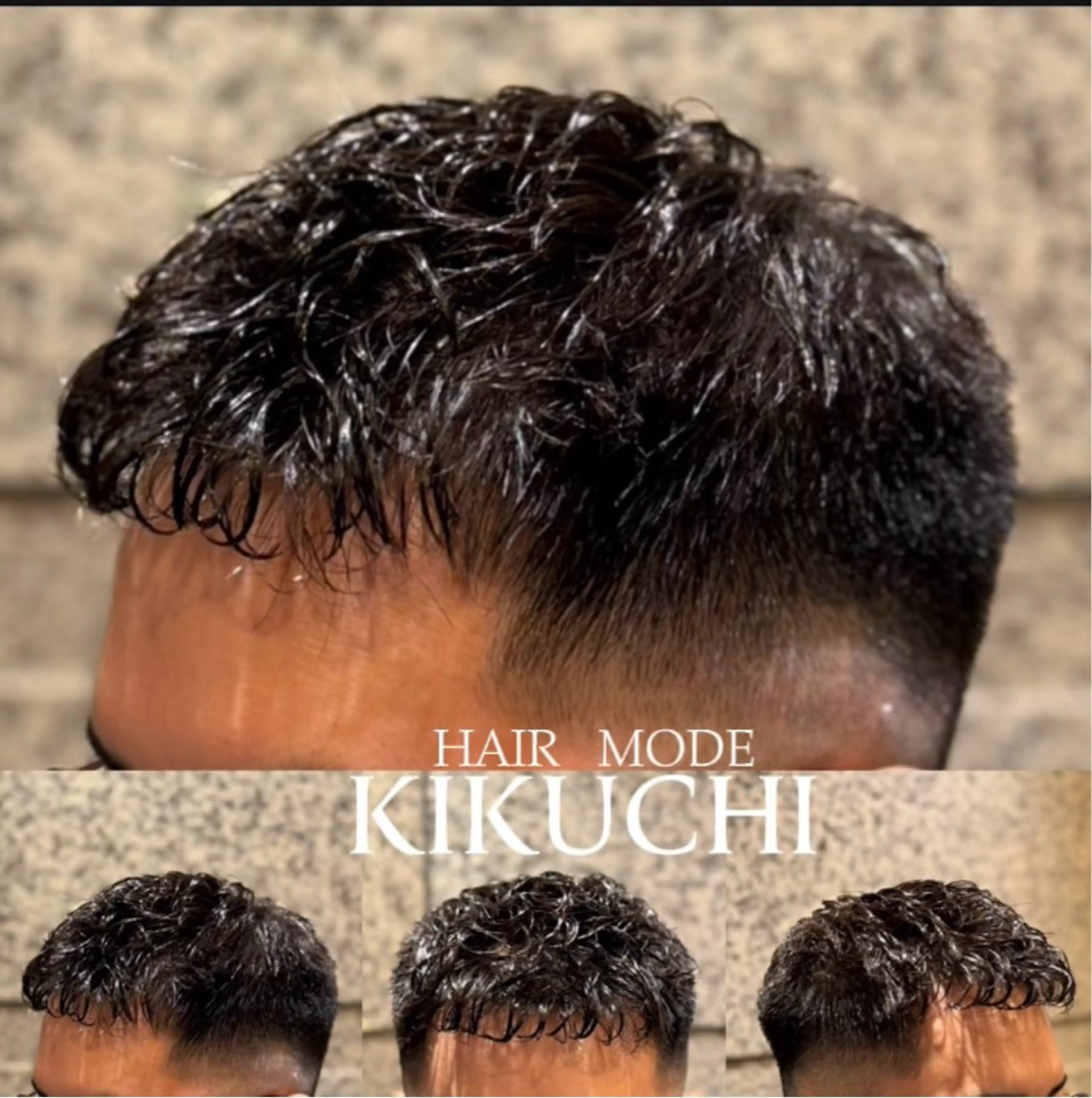 ショート カット パーマ 木下 翼のヘアスタイル