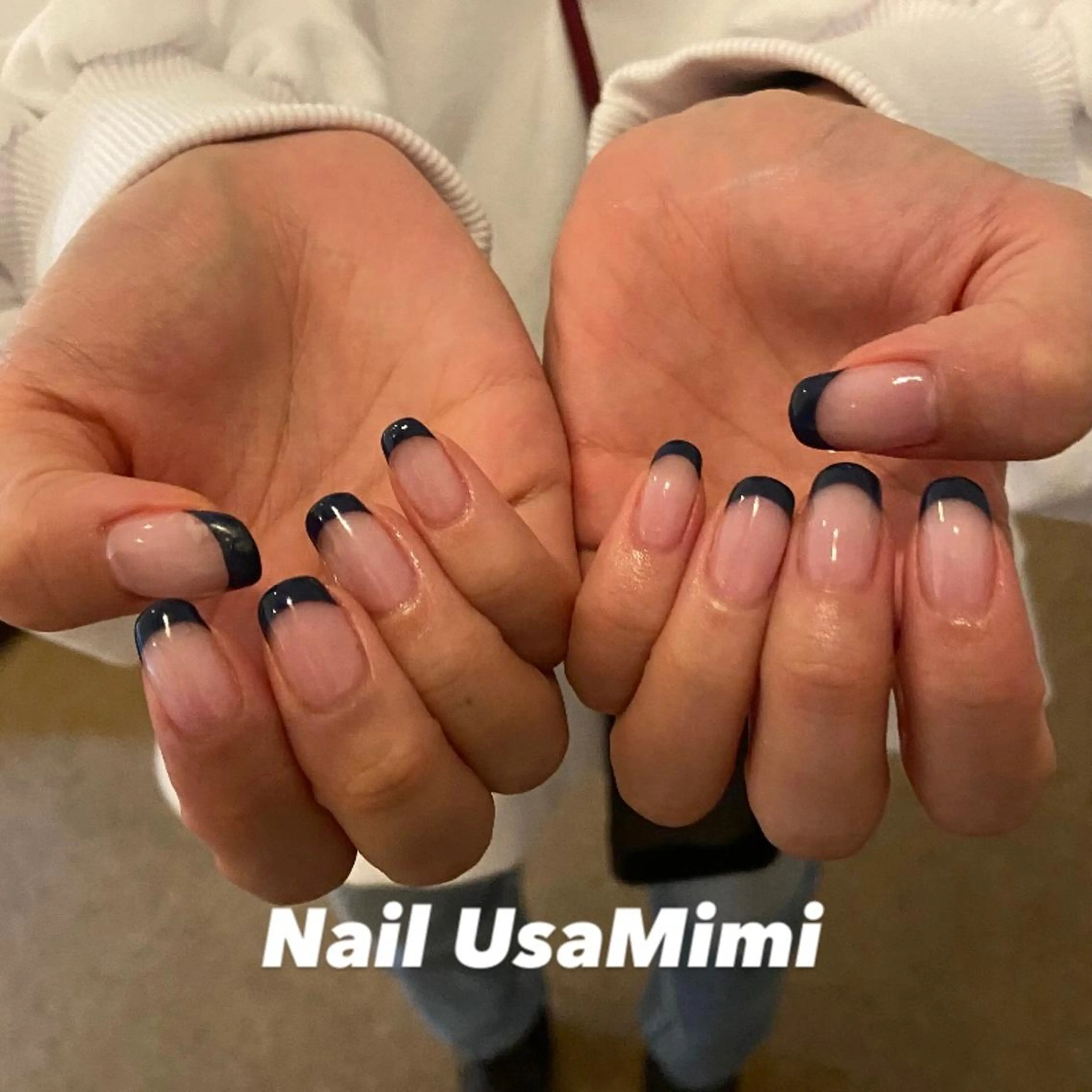 ネイル フットネイル ジェルネイル マグネットネイル 持ち込み ニュアンスネイル 本町ネイルNail UsaMimiのネイルデザイン