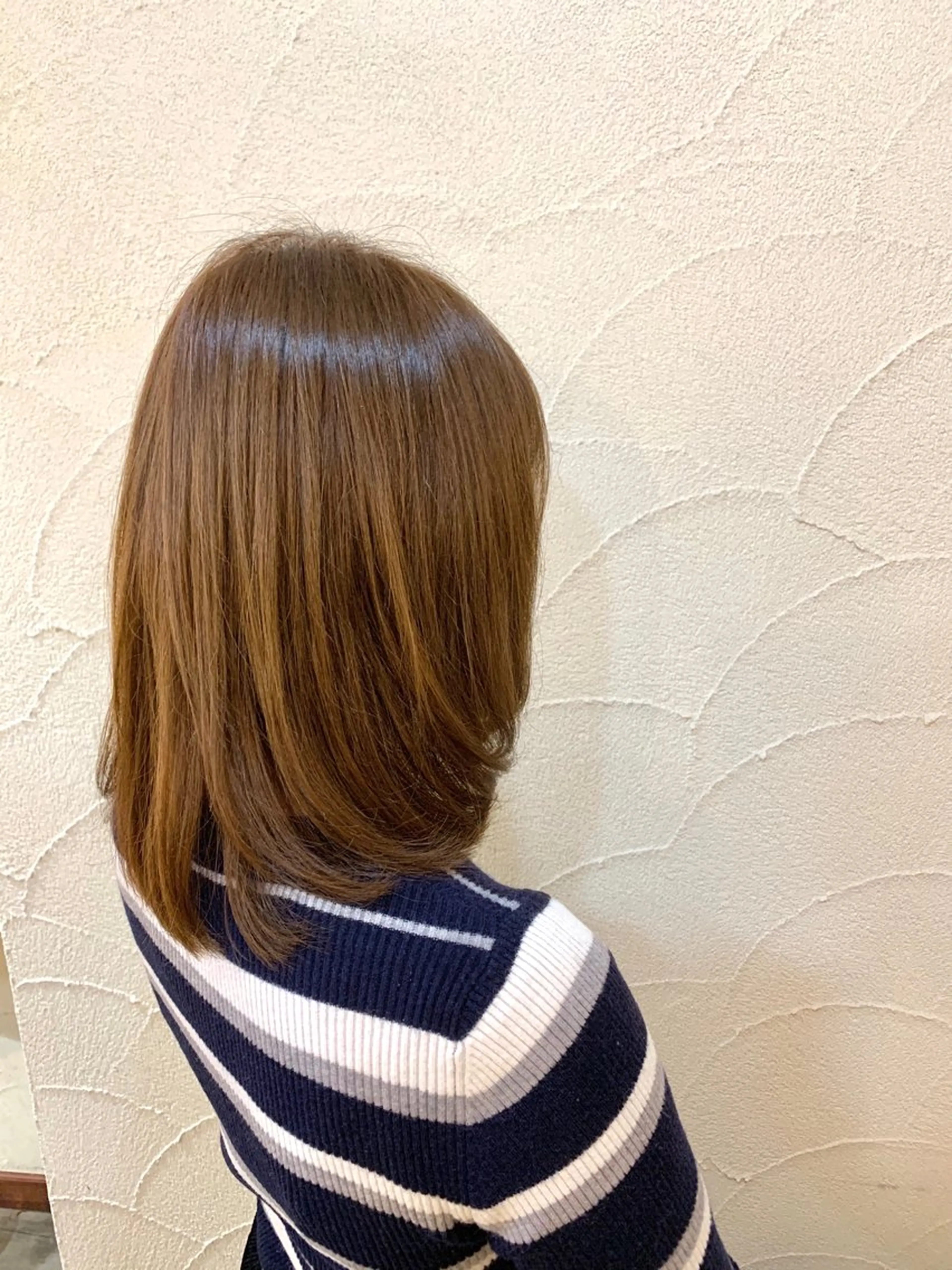 ミディアム カラー カット ヘアカラー トリートメント ✂︎中山竜哉✂︎ 川崎スタイリストのヘアスタイル