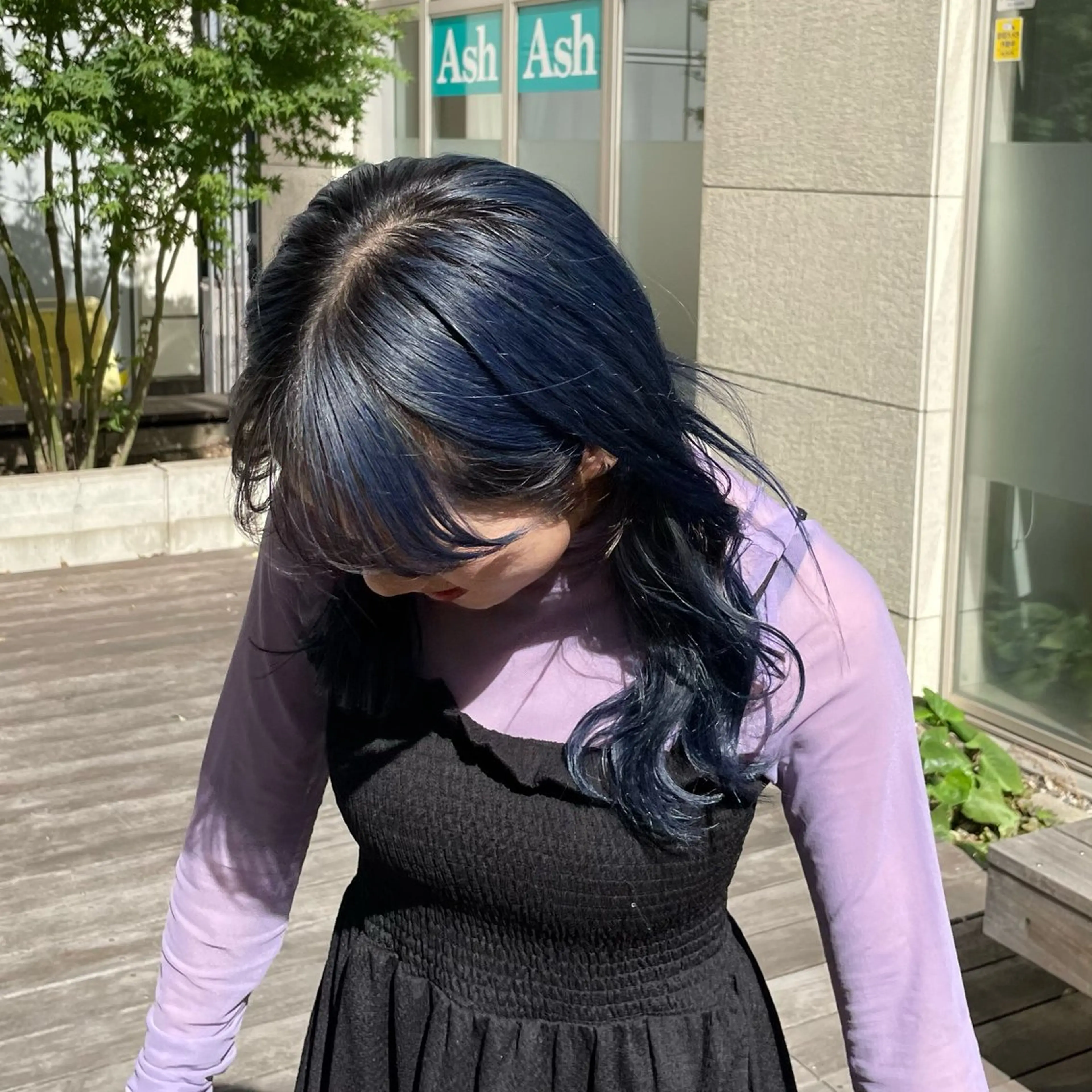 ロング カラー メンズ メンズブリーチ ブリーチ ヘアカラー トリートメント 🦋髪質改善 今宮梨沙🦋のヘアスタイル