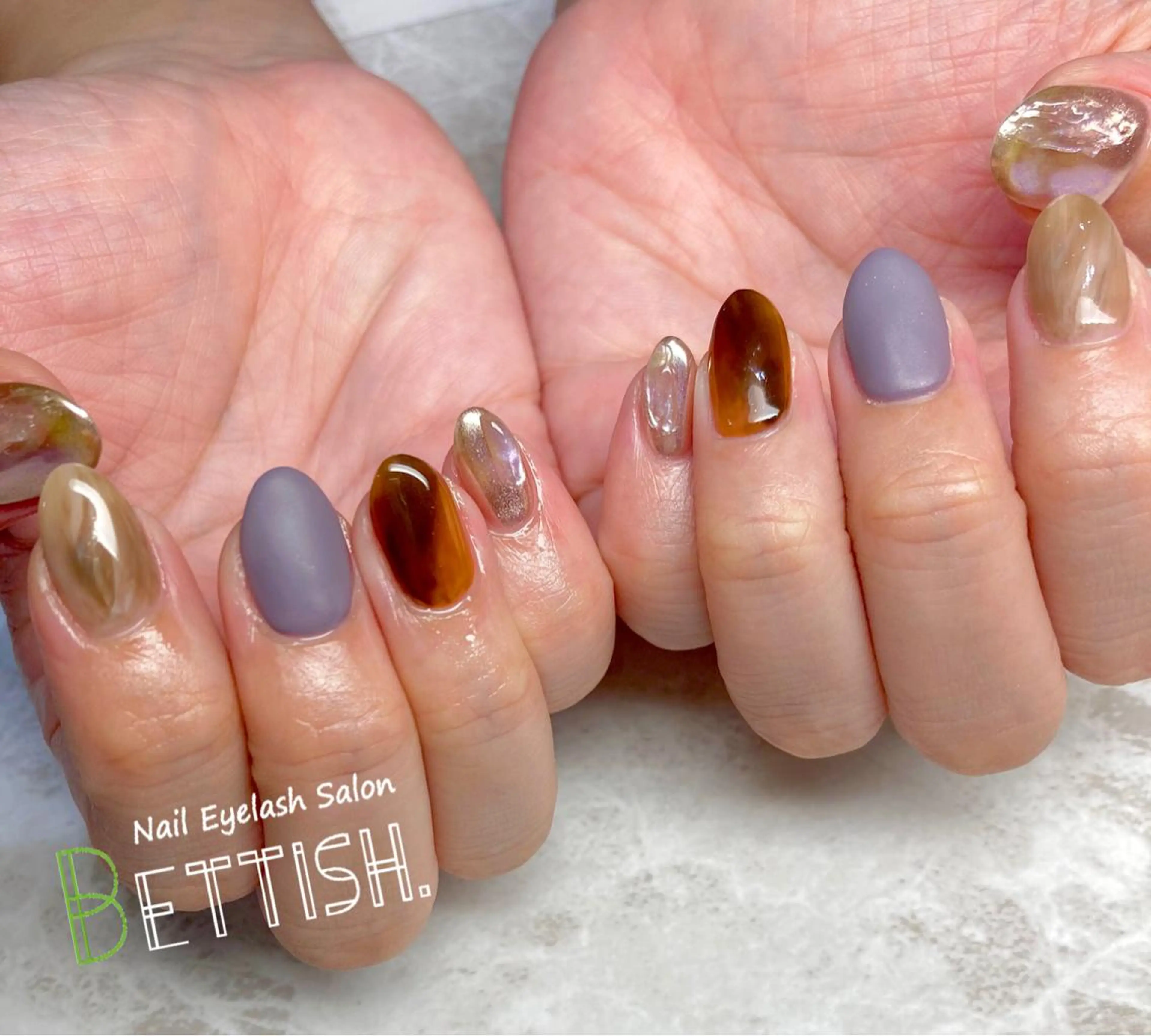 ネイル ハンドネイル BETTISH. KUMIKO☺︎︎のネイルデザイン