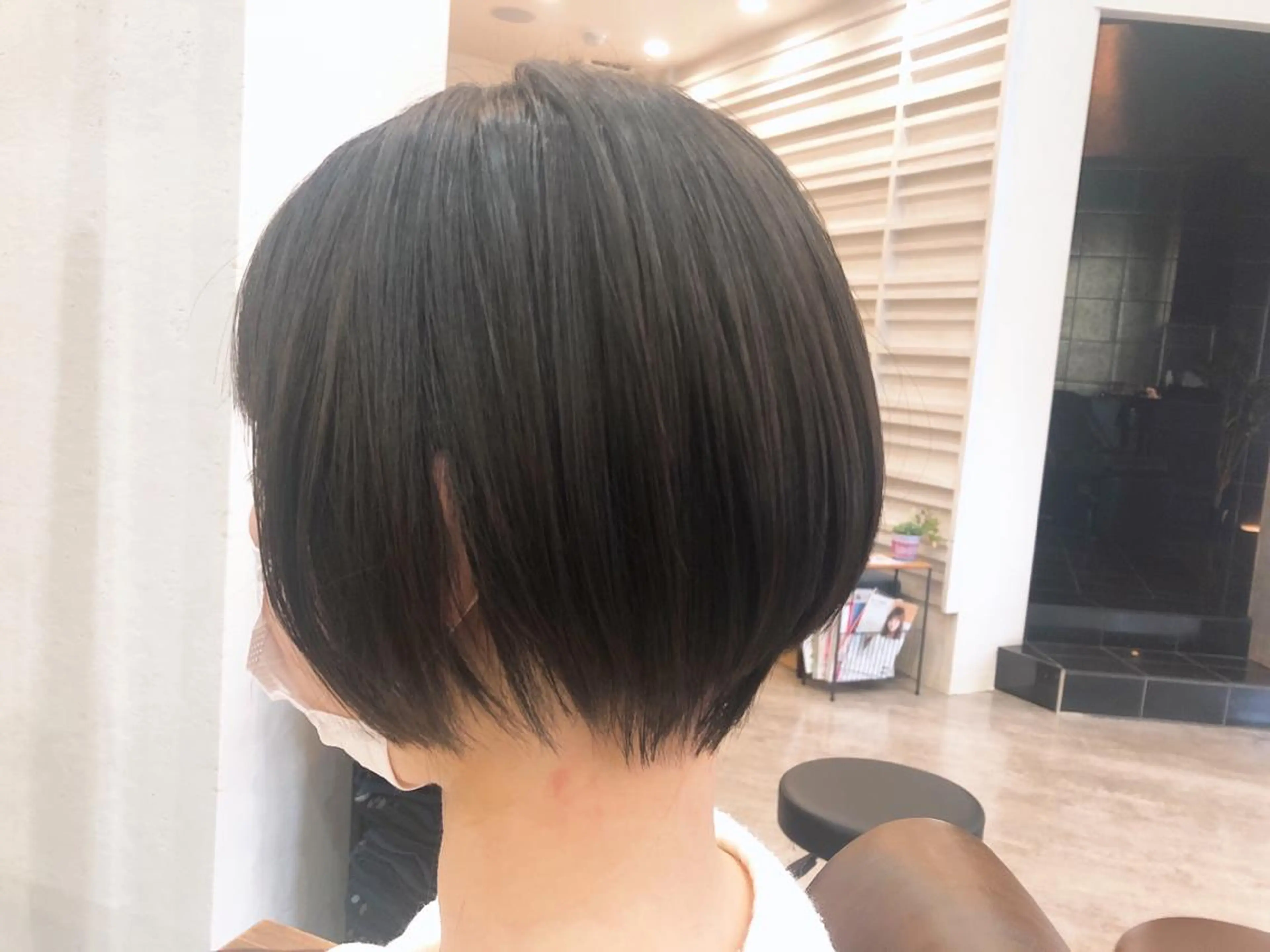 ショート カラー ショートボブ ボブ くびれヘア ショートヘア ケイゴ【店長】 メンズパーマ特化のヘアスタイル