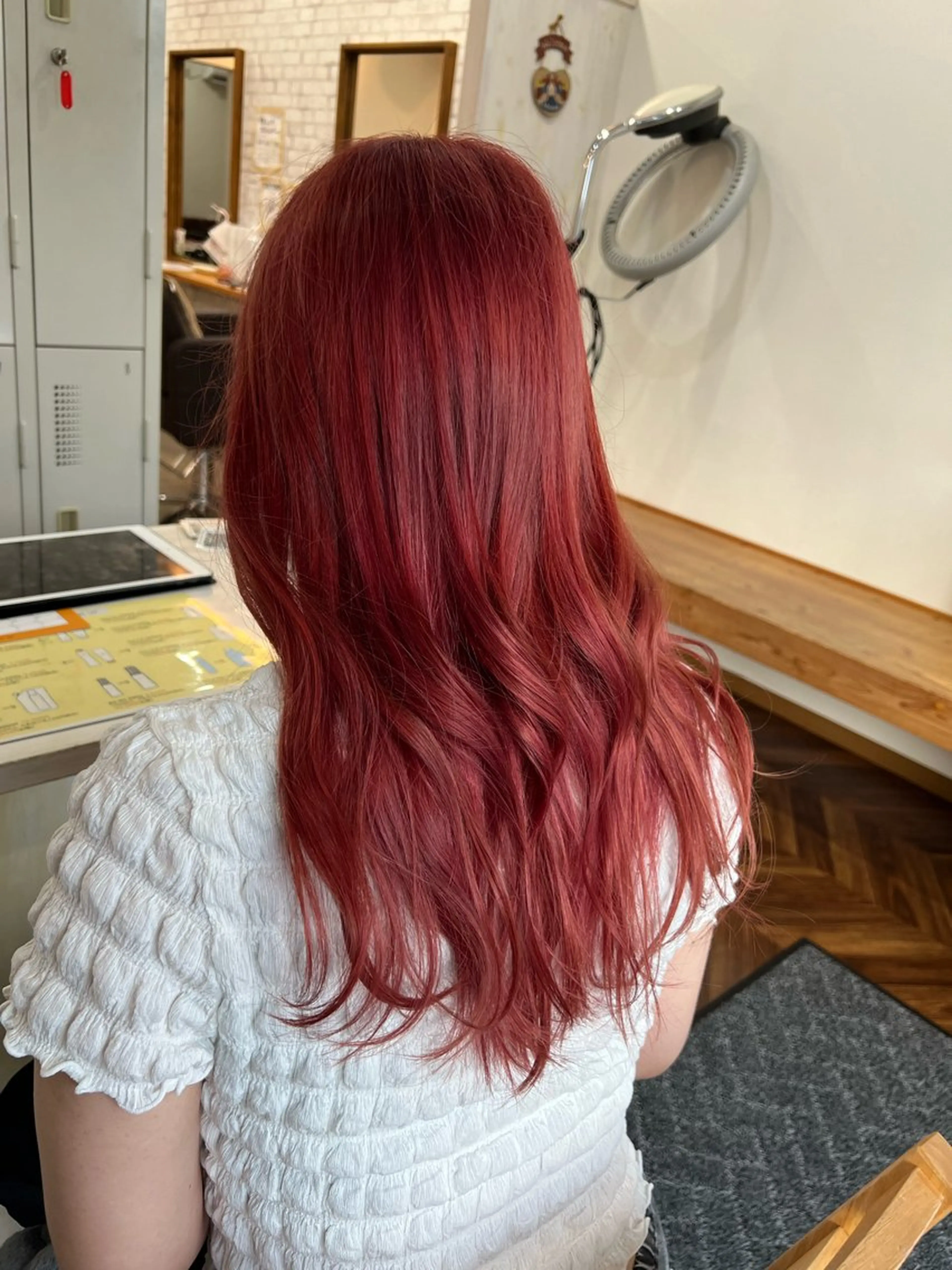 セミロング ヘアカラー 谷川 一貴のヘアスタイル