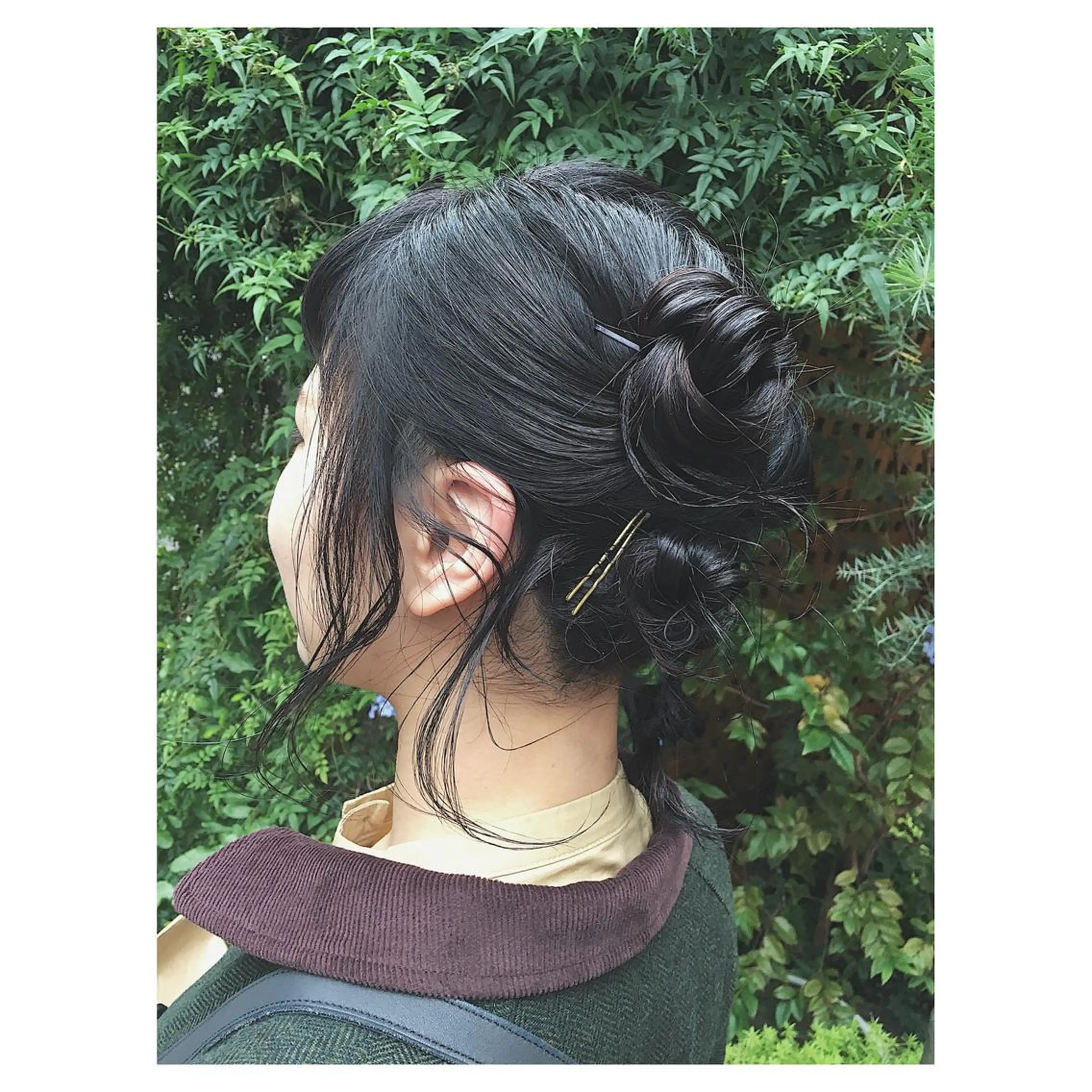 ミディアム ヘアアレンジ マツエク・マツパ センスをお届けします 大谷将生infpのヘアスタイル