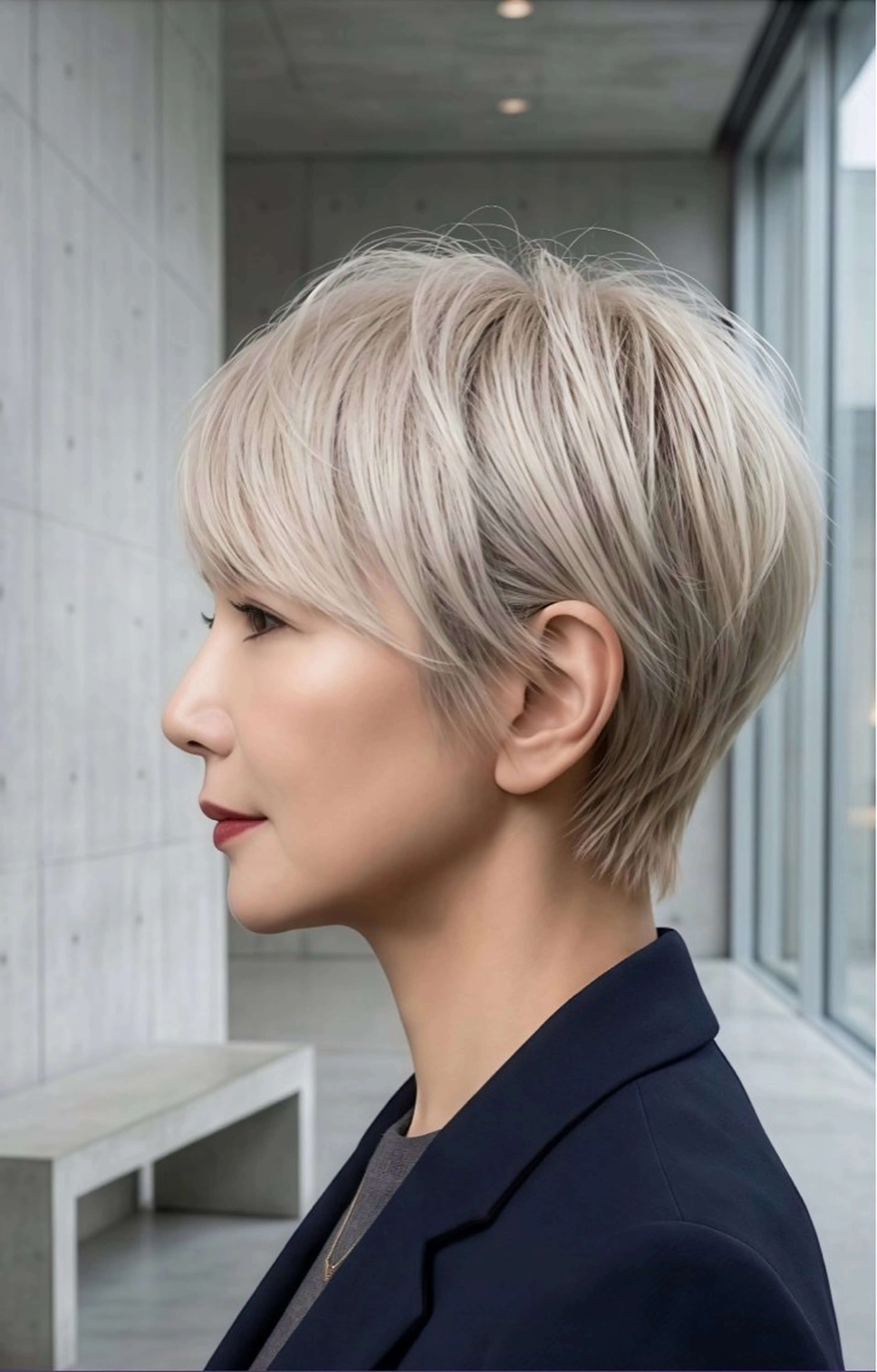 ショート カラー カット ヘアカラー M.SLASH 辻 孝志のヘアスタイル