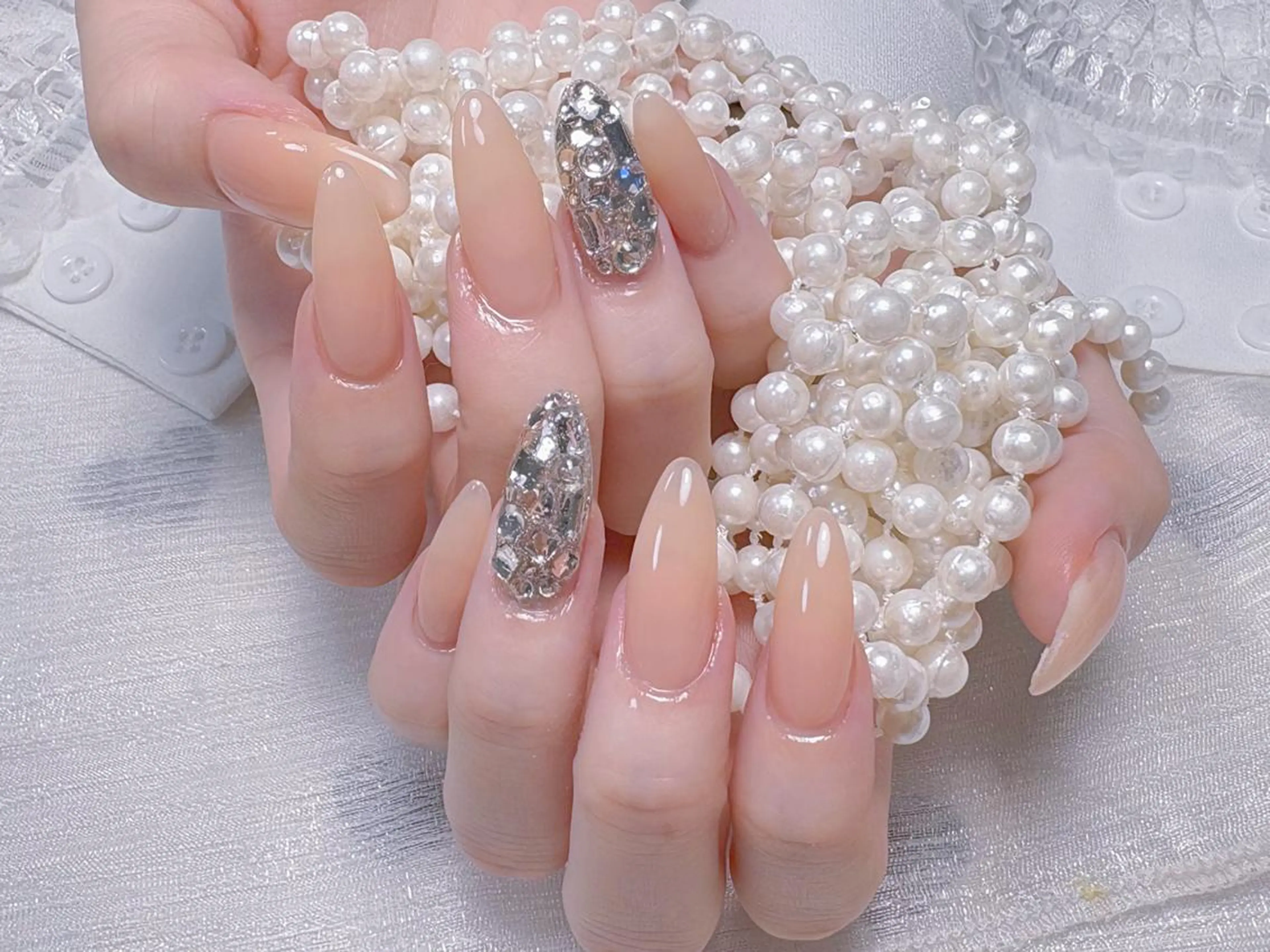 ネイル 🎀鈴音🎀 ワンホンネイルのネイルデザイン