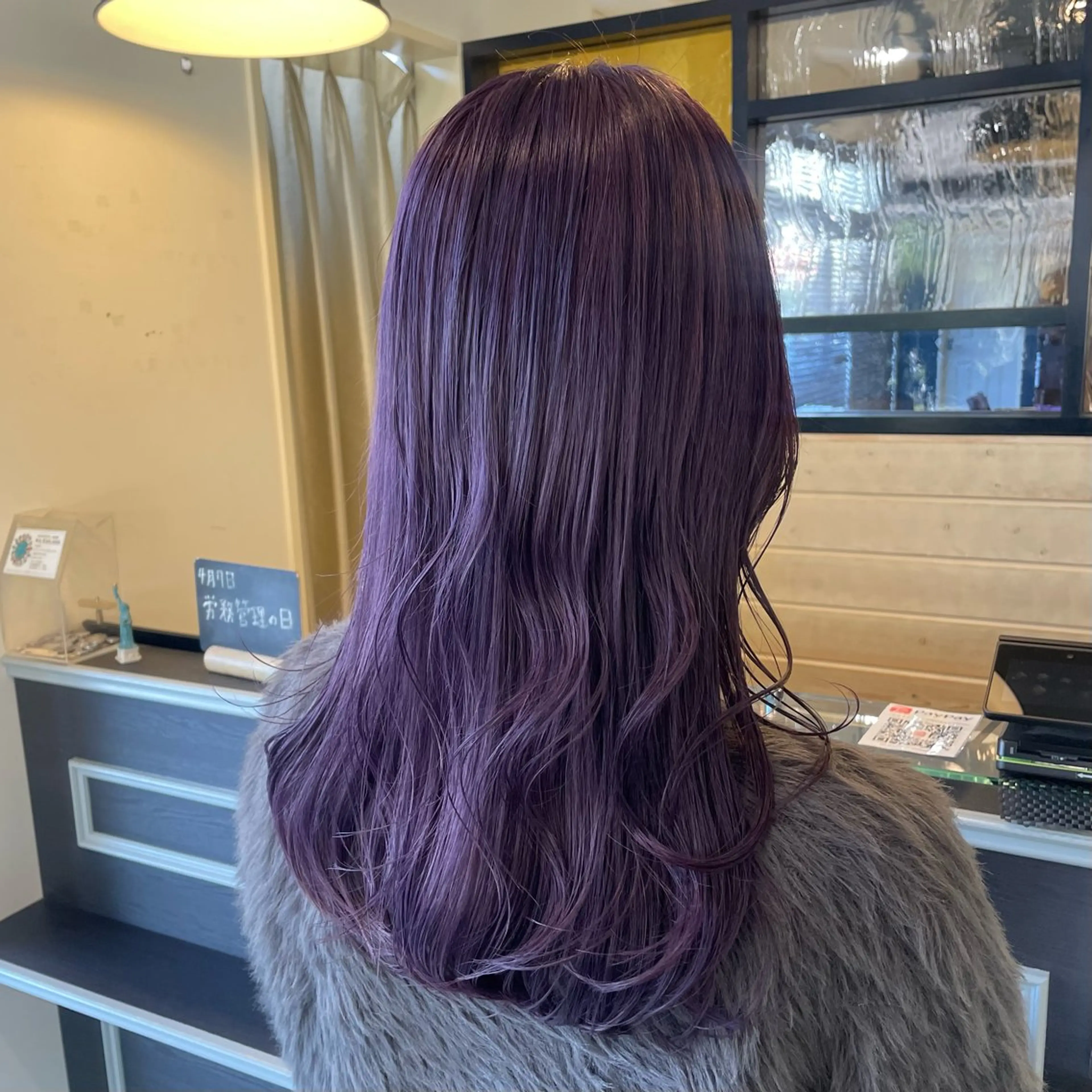 ロング カラー スナコザワ レナのヘアスタイル