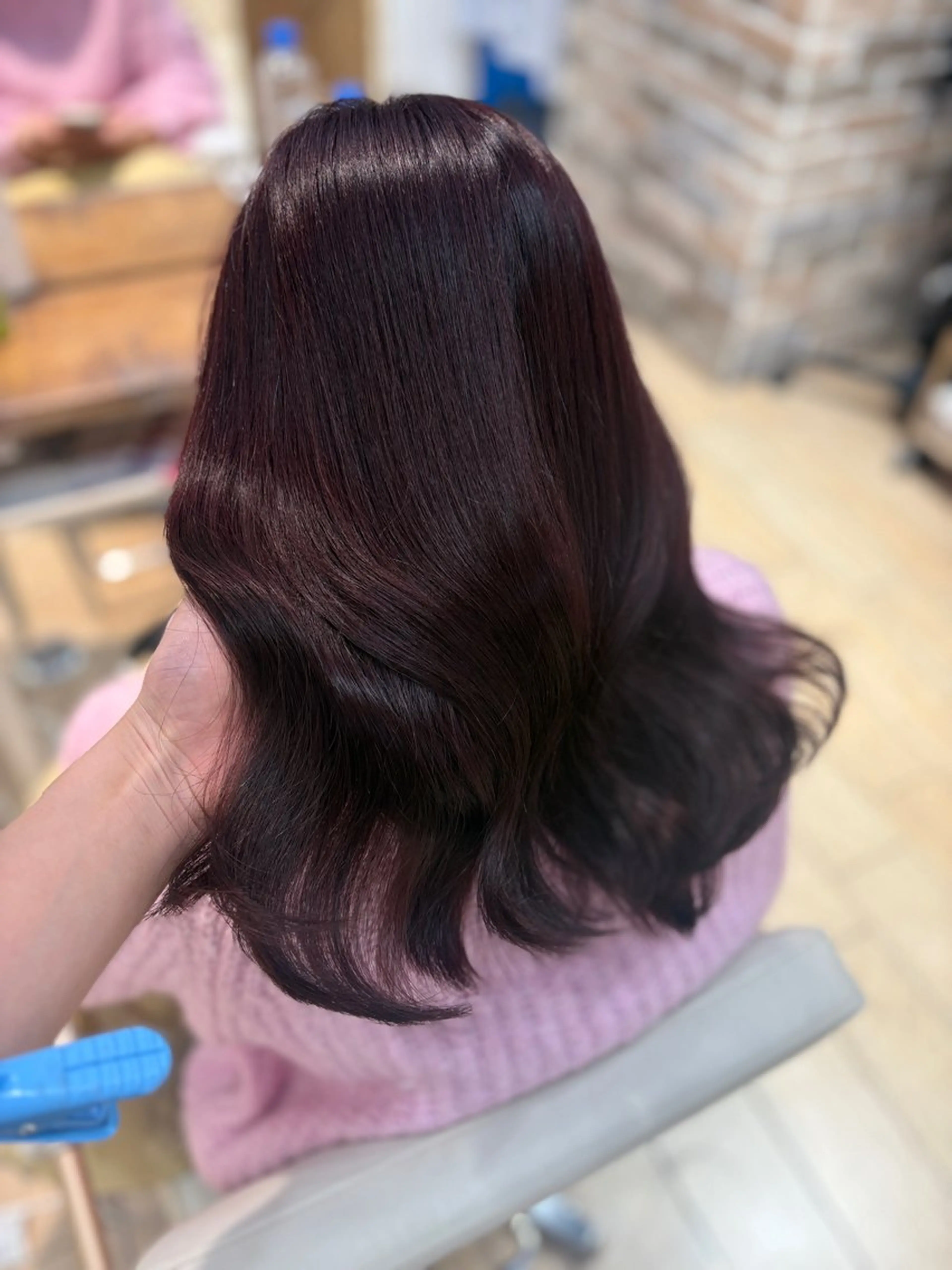 ミディアム カラー ヘアカラー トリートメント レイヤーカット✂️/ 新宿/Amiのヘアスタイル