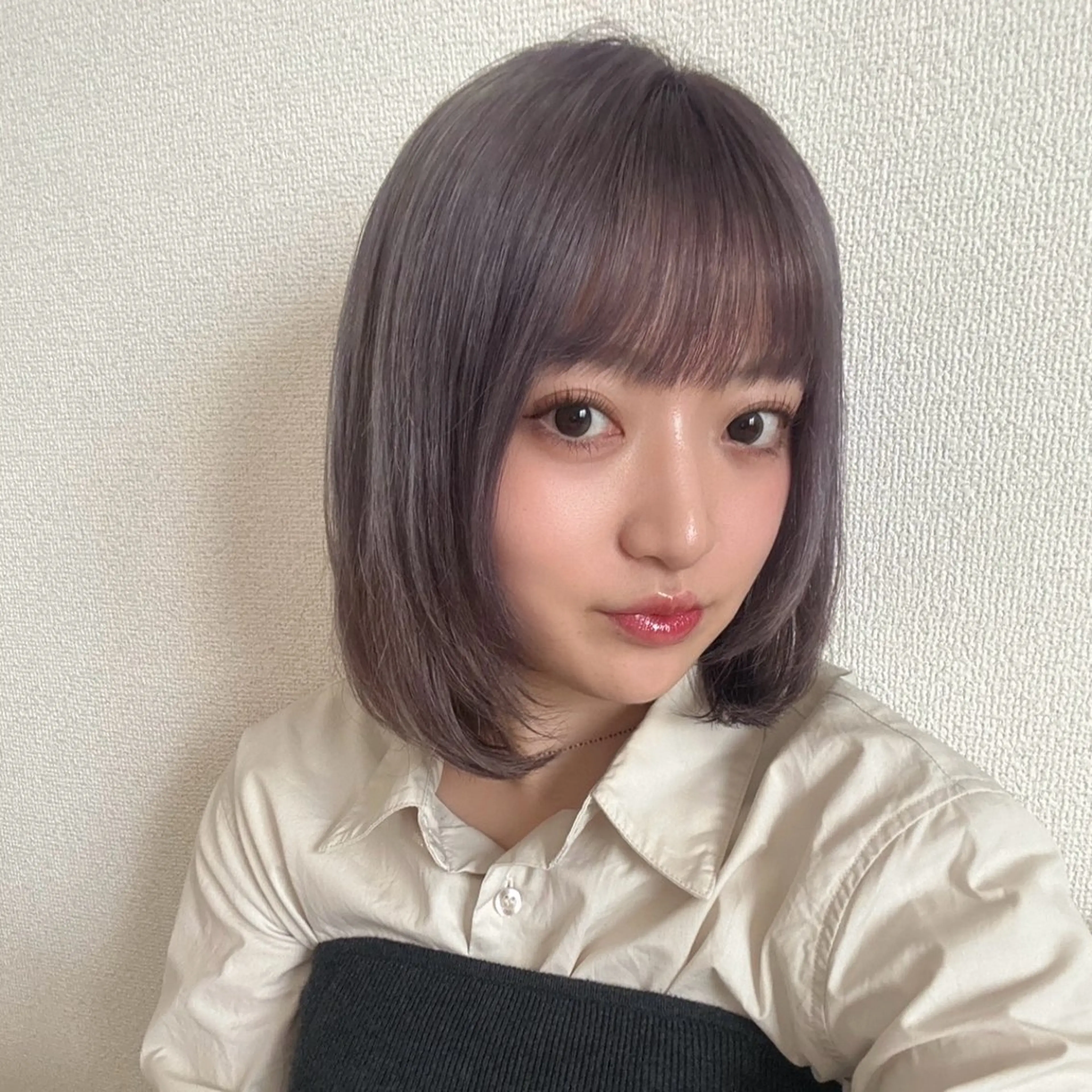 ミディアム ヘアカラー 似合わせカラー🪩 SAYA 👗のヘアスタイル