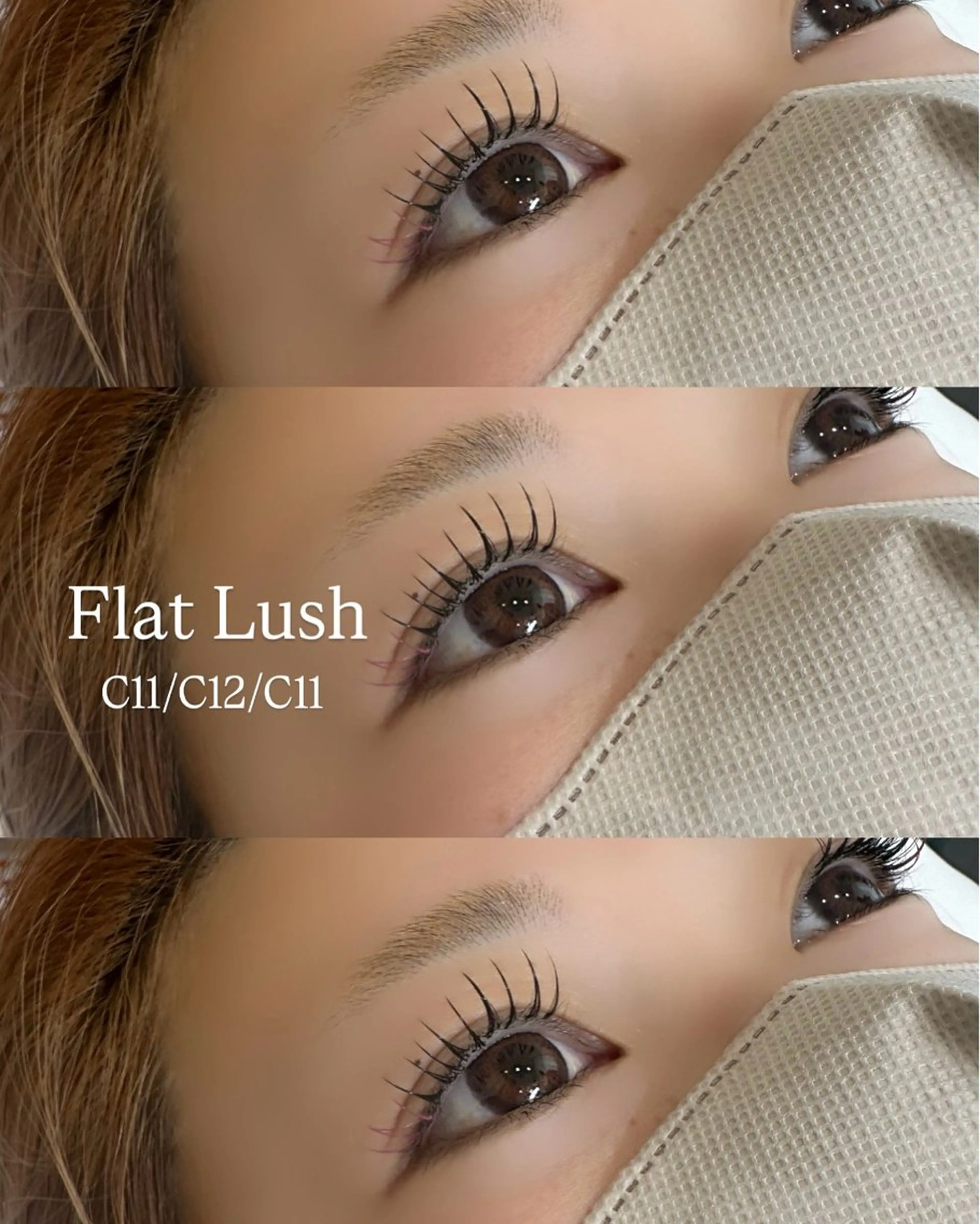 フラットラッシュ80本の写真