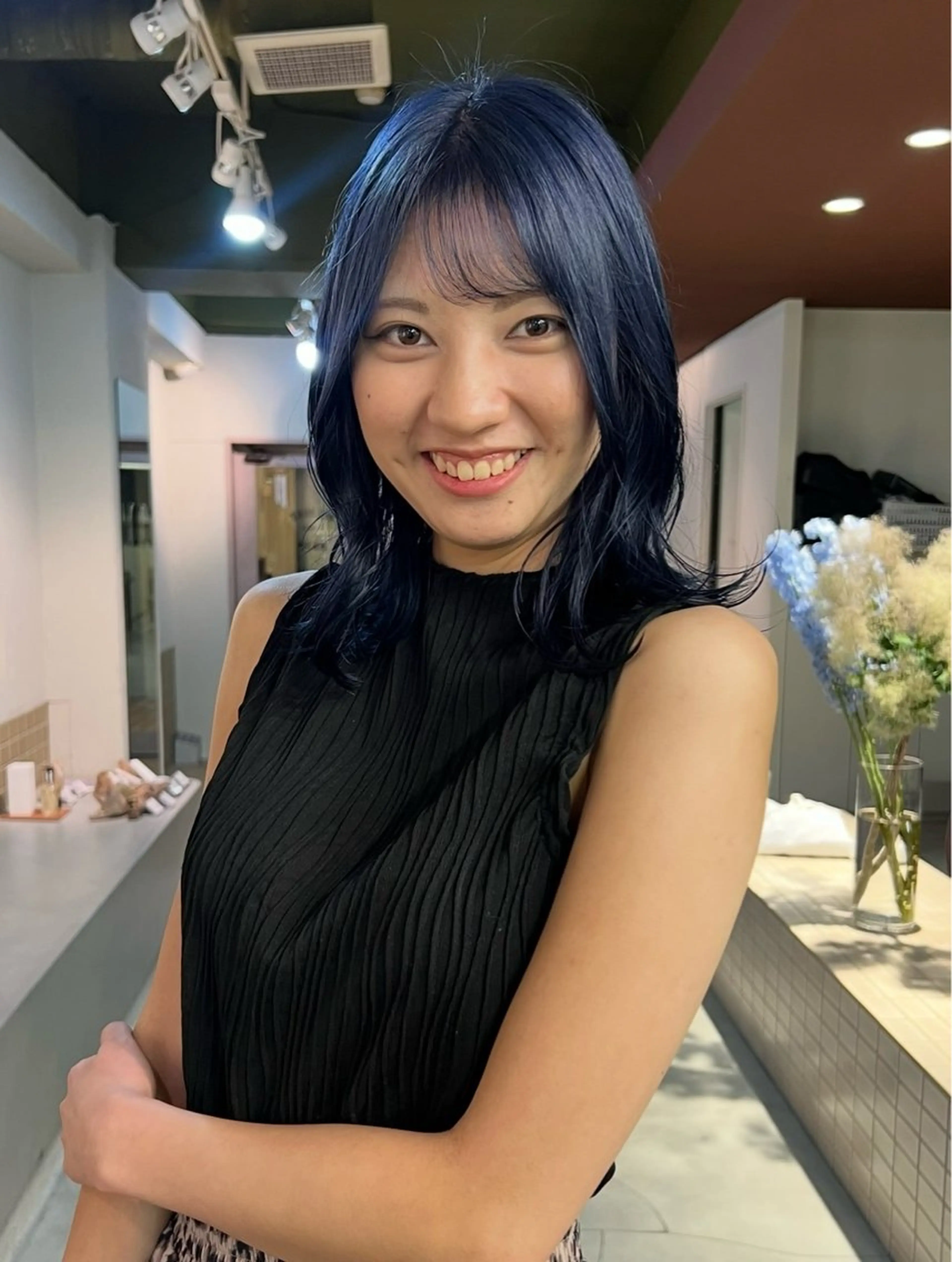 ミディアム ヘアカラー koe'（コエ）所属・【koé/コエ】 めめ/ショートのヘアスタイル