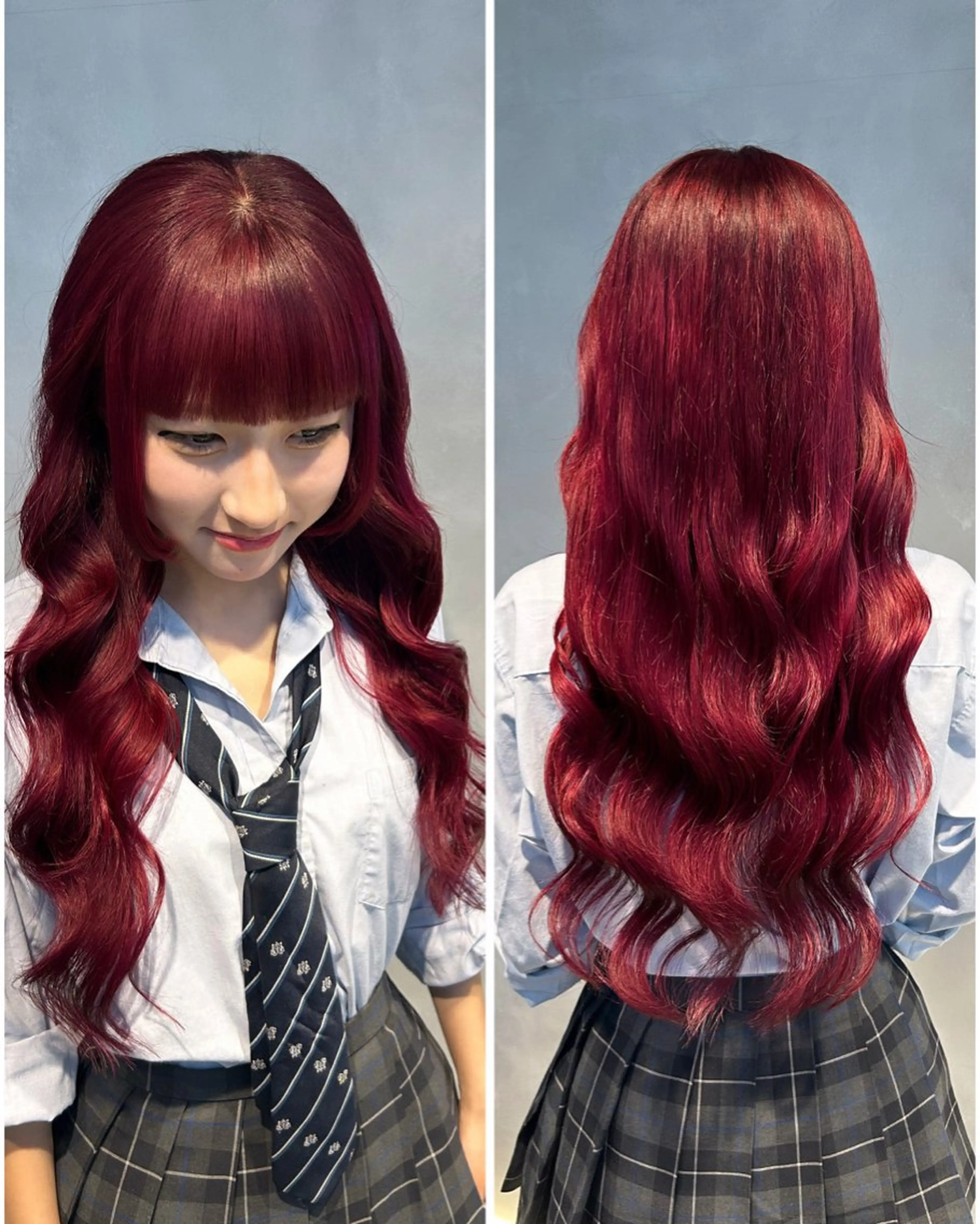 ロング カラー 茅ヶ崎/ハイトーン/ Ramuのヘアスタイル