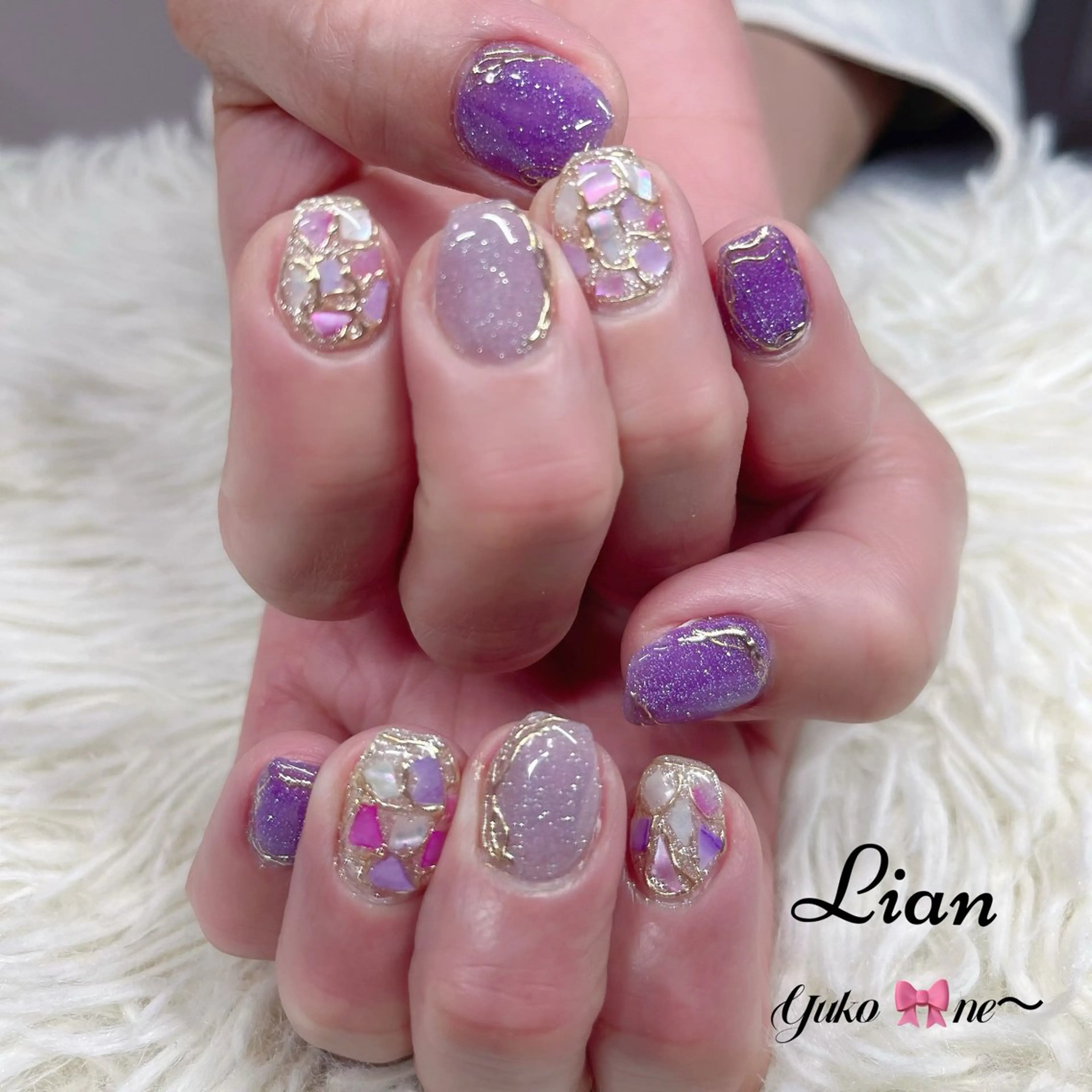 ネイル ネイルサロン　Lian所属・Lian Yulilianのネイルデザイン