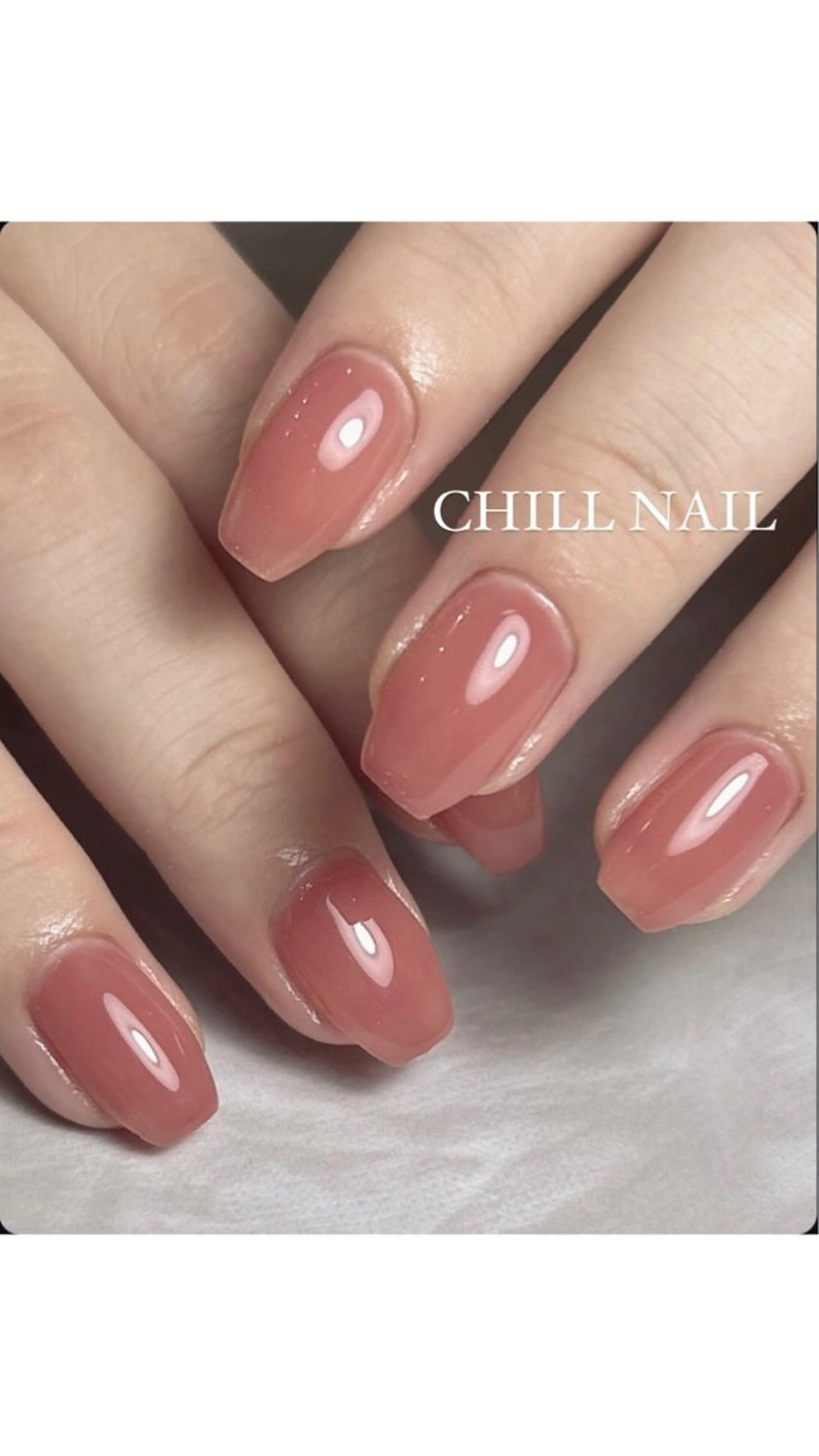 ネイル ピンク CHILL NAILのネイルデザイン