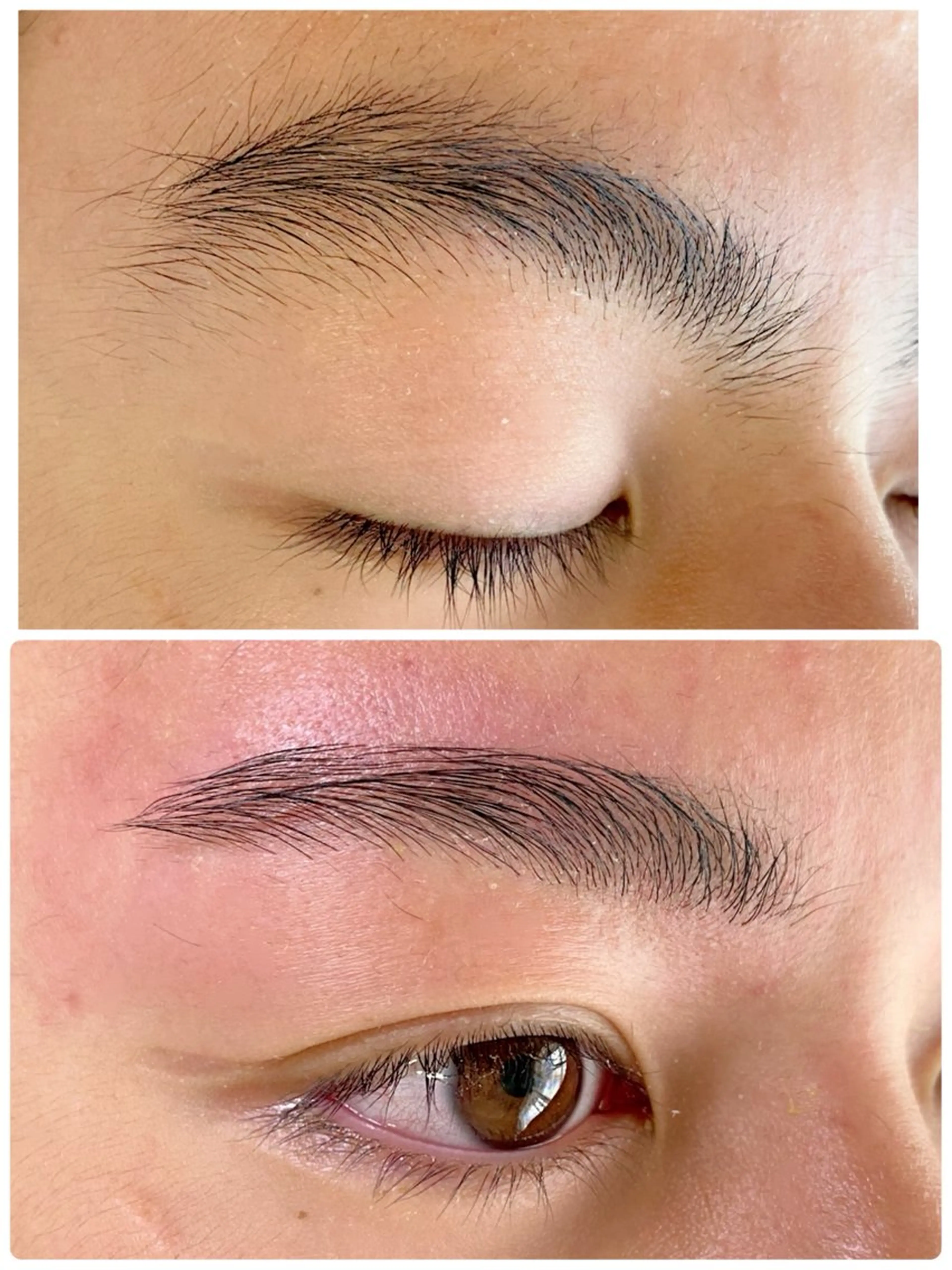 メンズ アイブロウ 眉毛ワックス脱毛 松本 かなこのマツエク・マツパデザイン