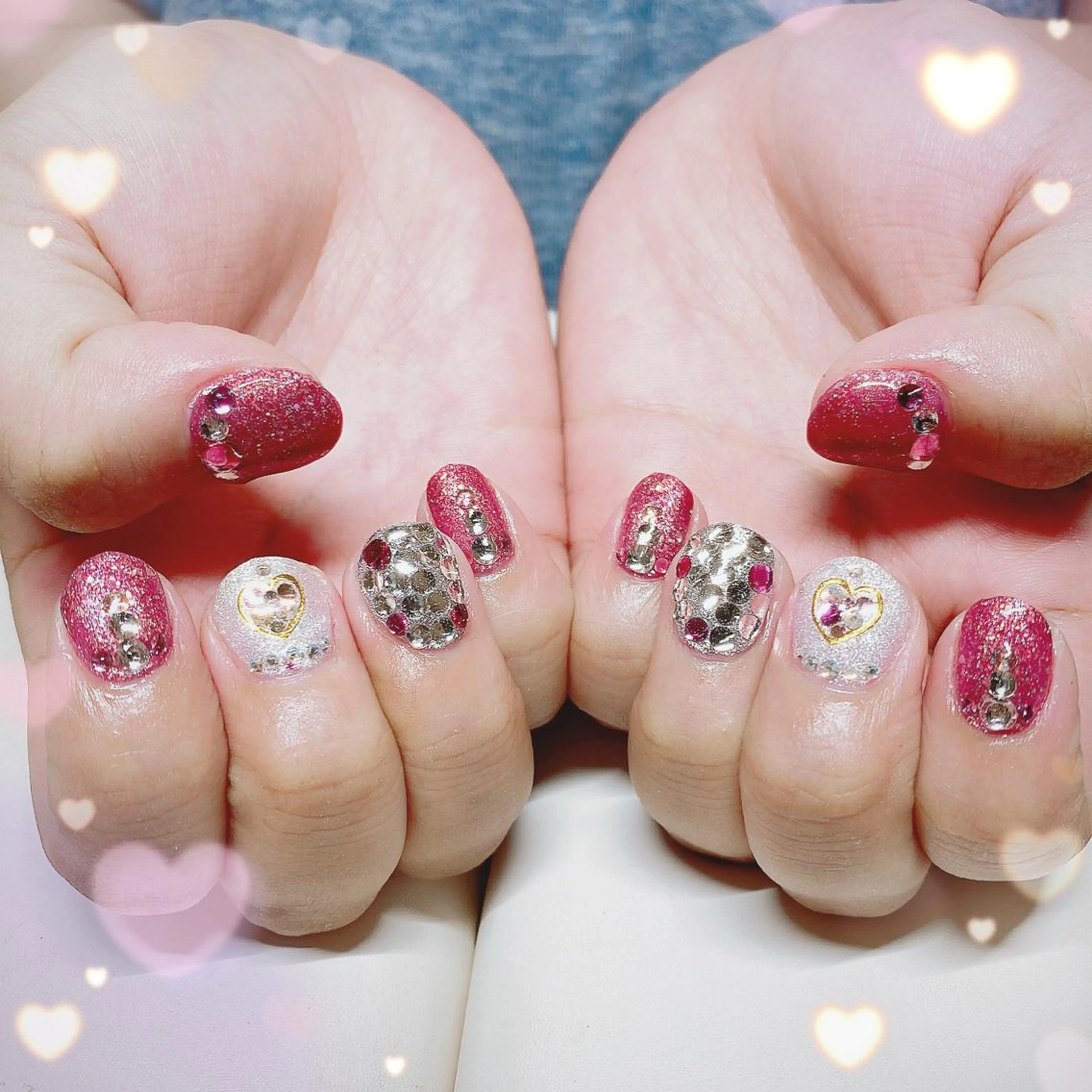 ネイル 田口 美奈のヘアスタイル