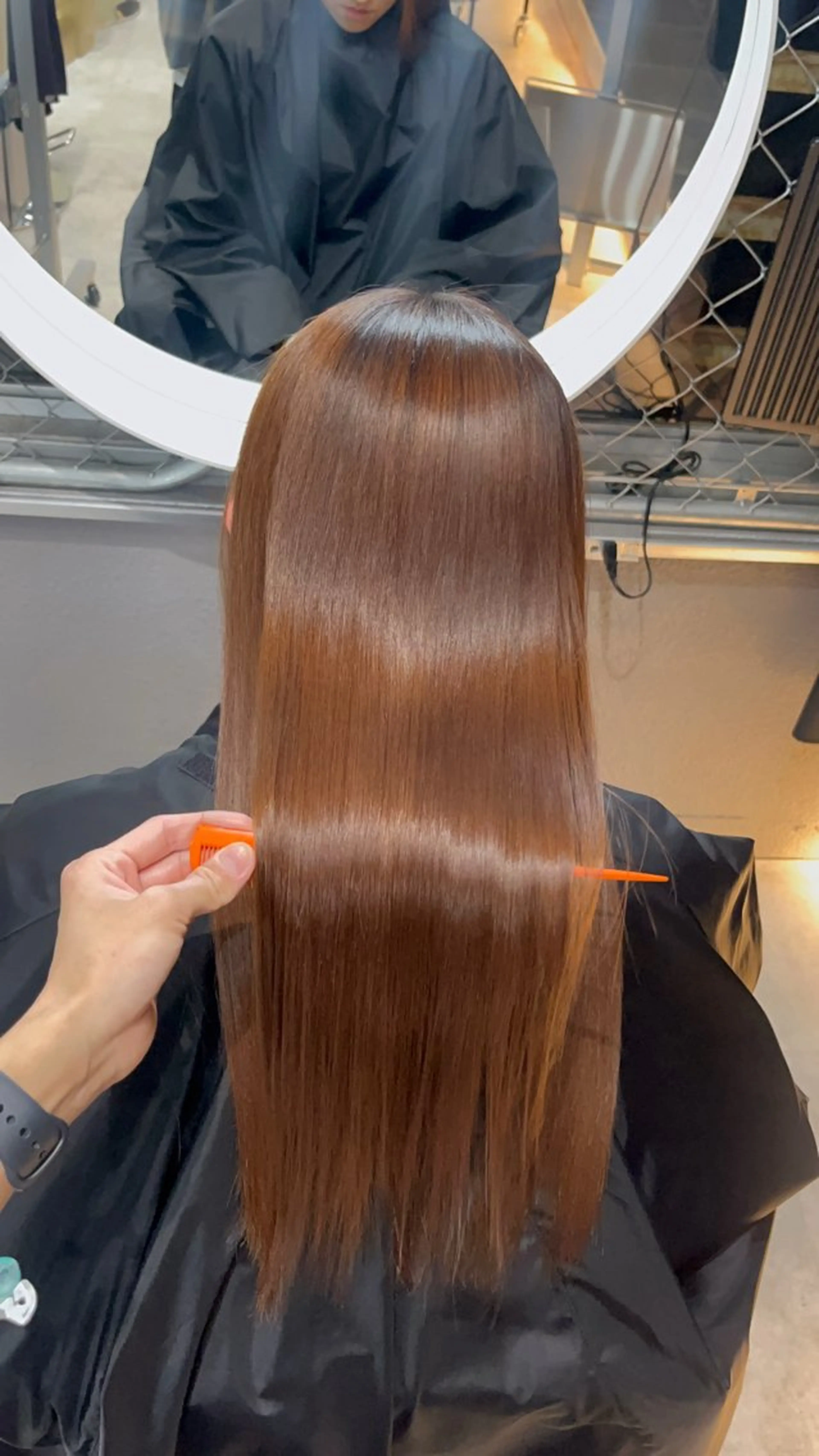 ロング 縮毛矯正 トリートメント CoCooN TAKUMAのヘアスタイル