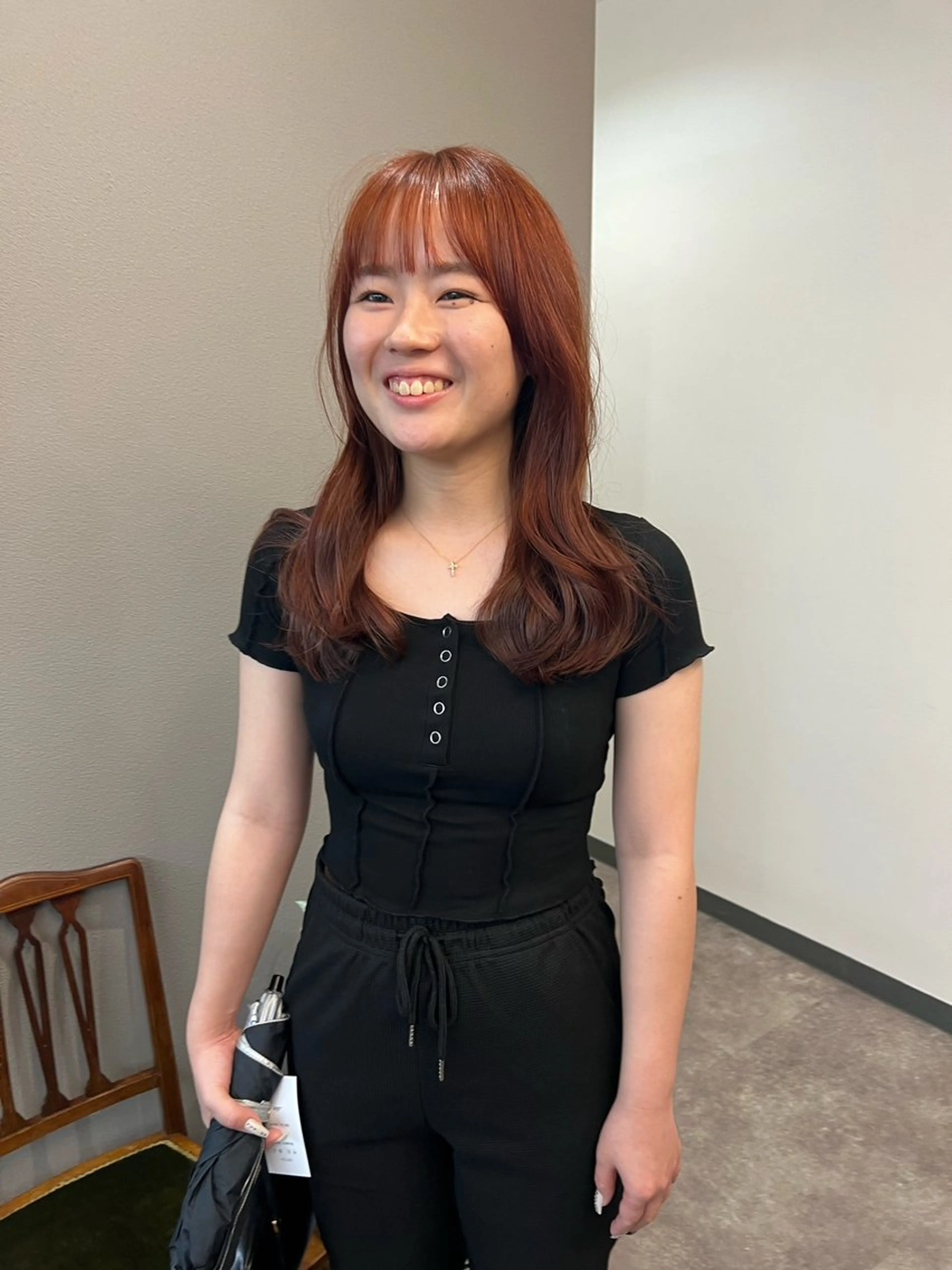 ロング カラー カット ヘアカラー パーマ/透明感カラー 元町🌱takutoのヘアスタイル