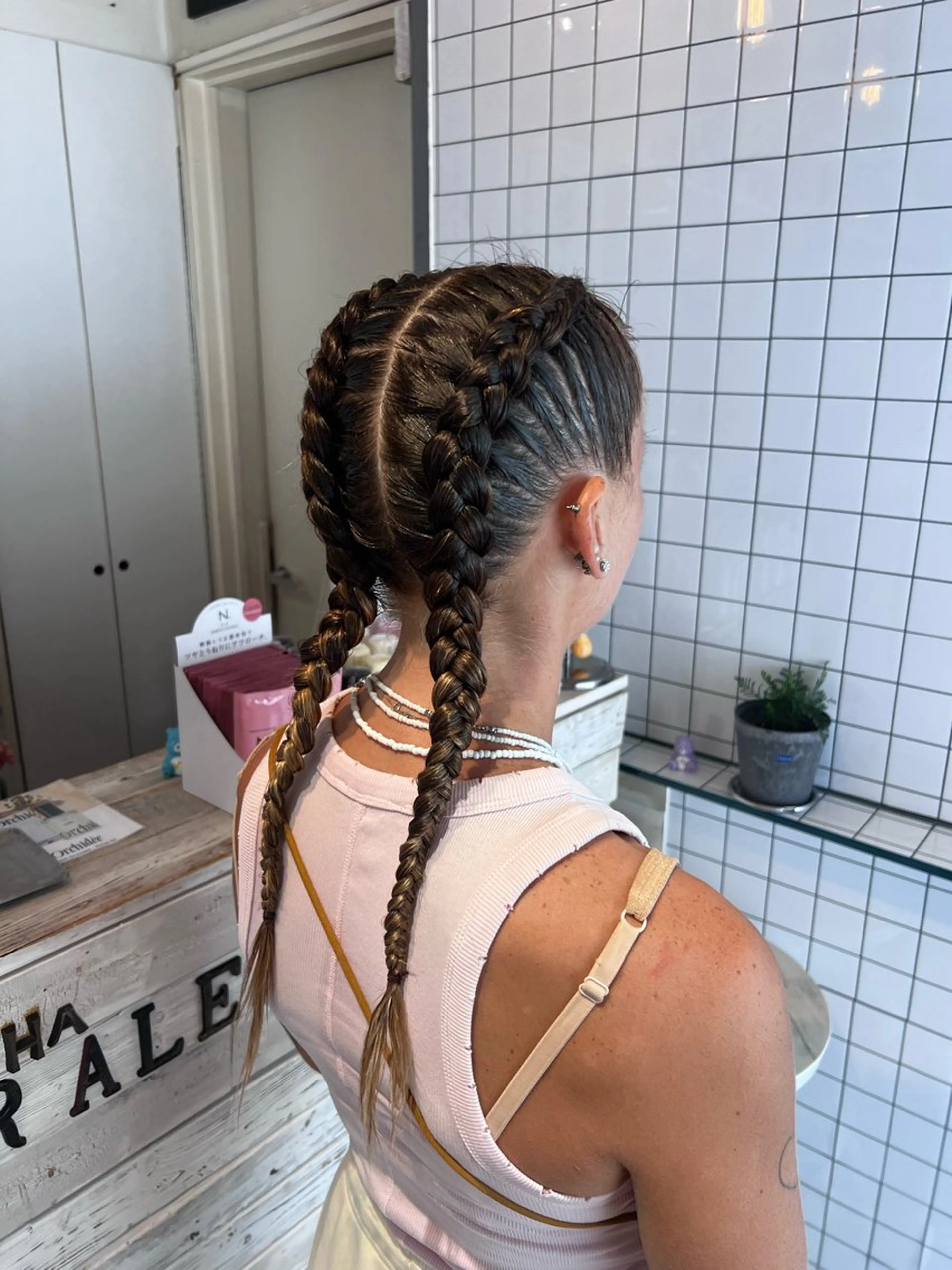 ヘアセット 個性的カラー ☆≡ねねのヘアスタイル