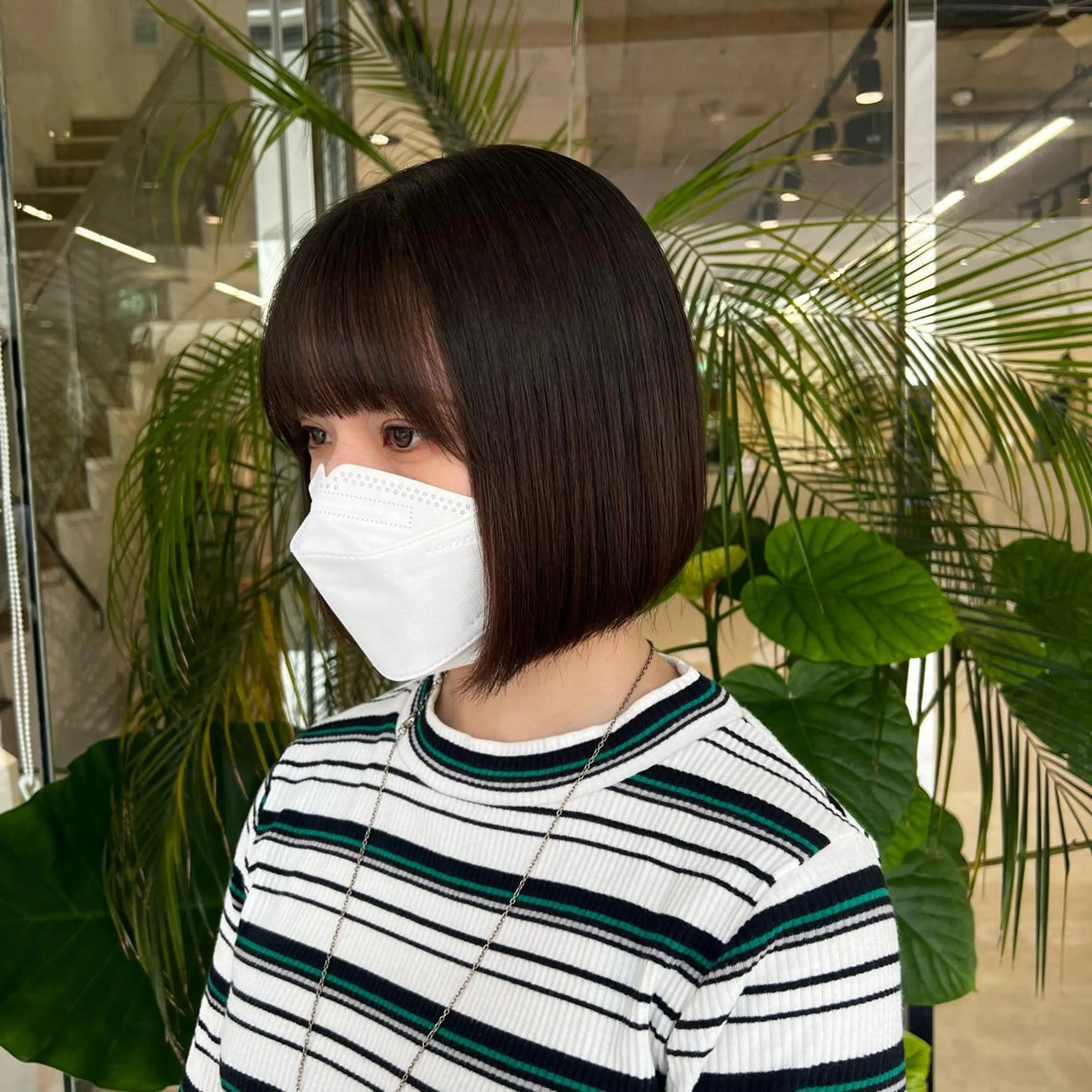 ショート ボブ カット 透明感カラー/ボブ / MARIE🍇のヘアスタイル