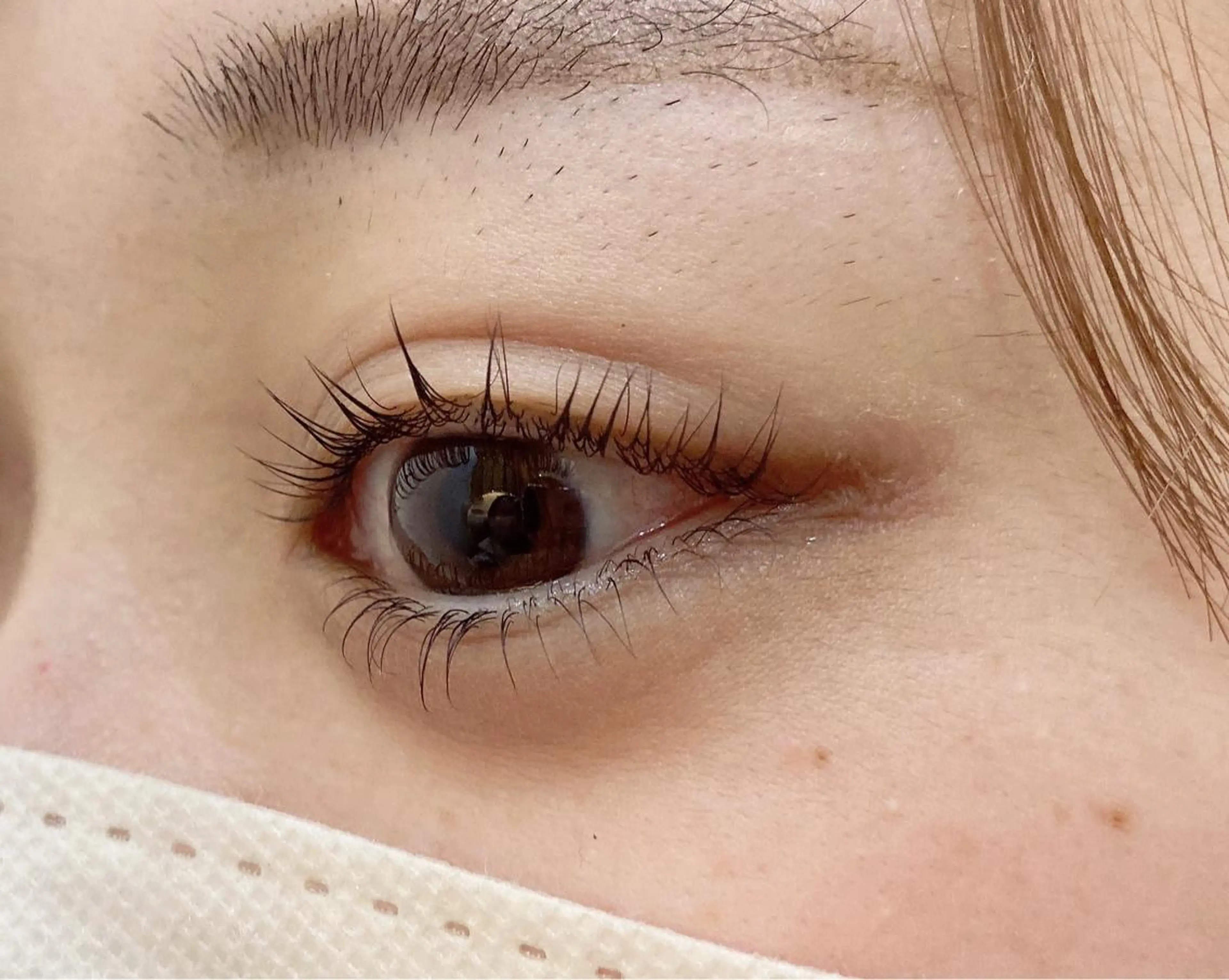 🐼上下まつ毛パーマの写真