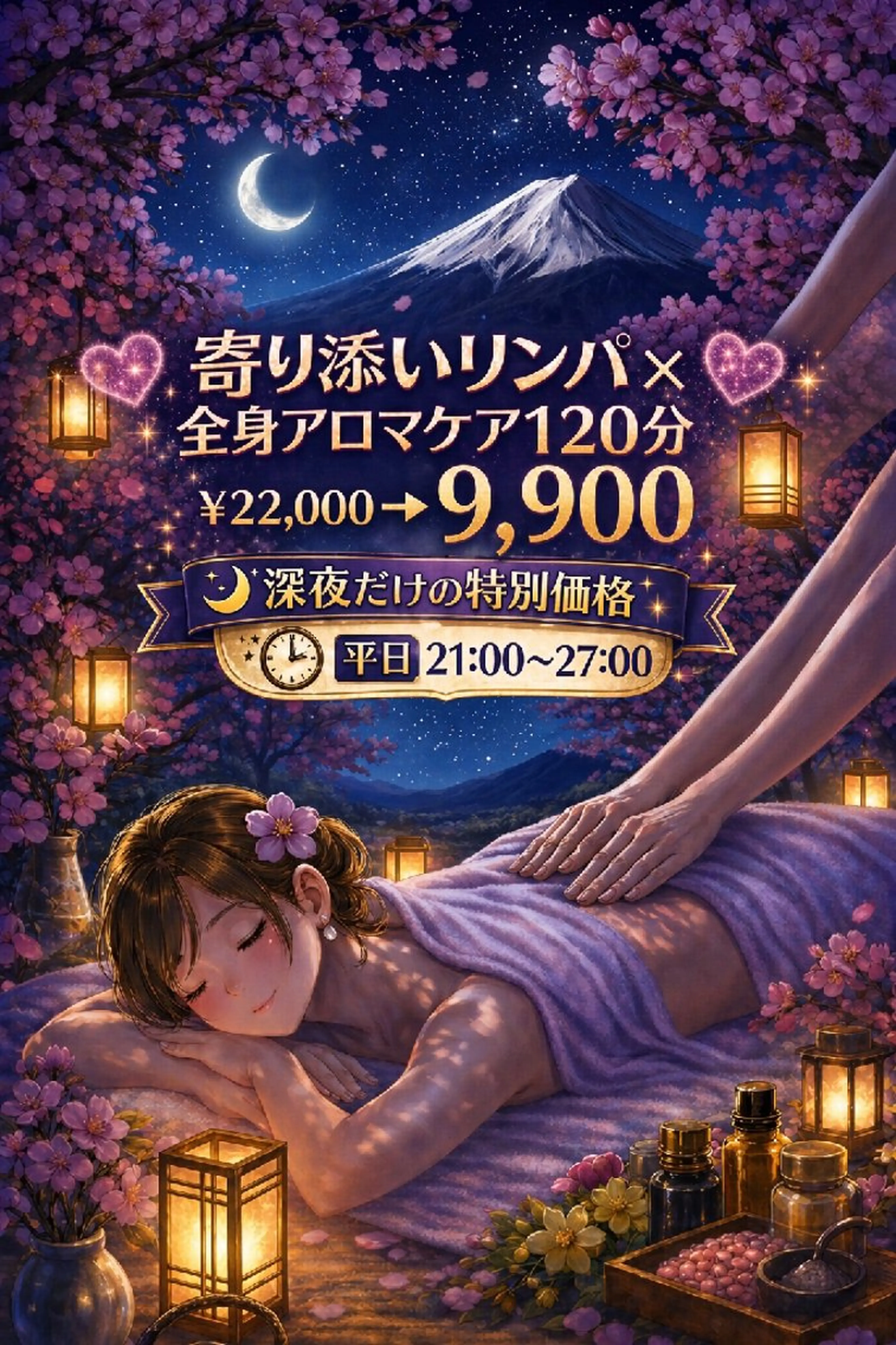 エステ リラク 💖癒し×ときめき 💖寄り添い王子さくのエステ・リラクイメージ