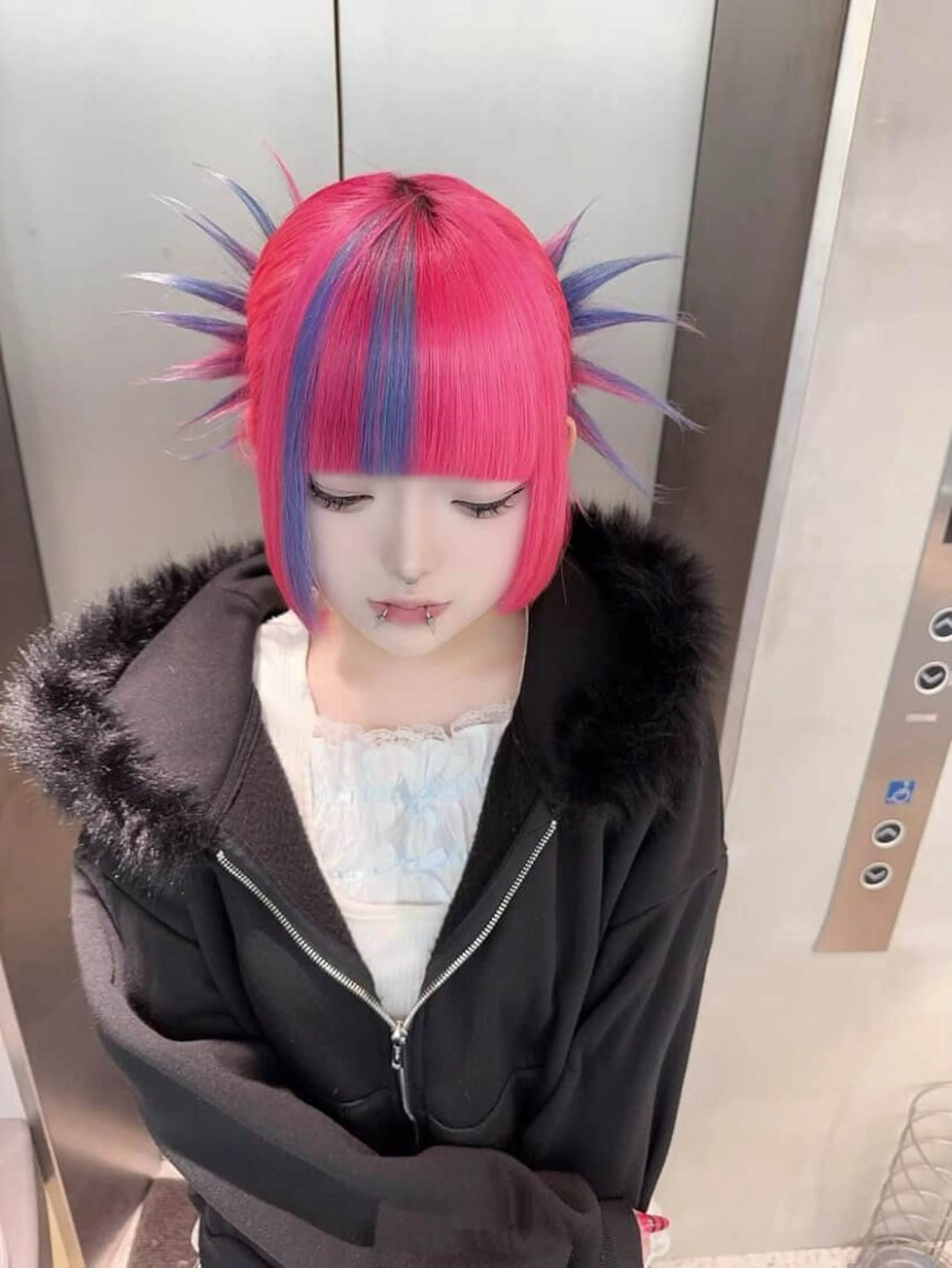 ロング カラー ヘアアレンジ ヘアカラー トリートメント ARIA💎縮毛矯正 ブリーチ💎複雑履歴のヘアスタイル