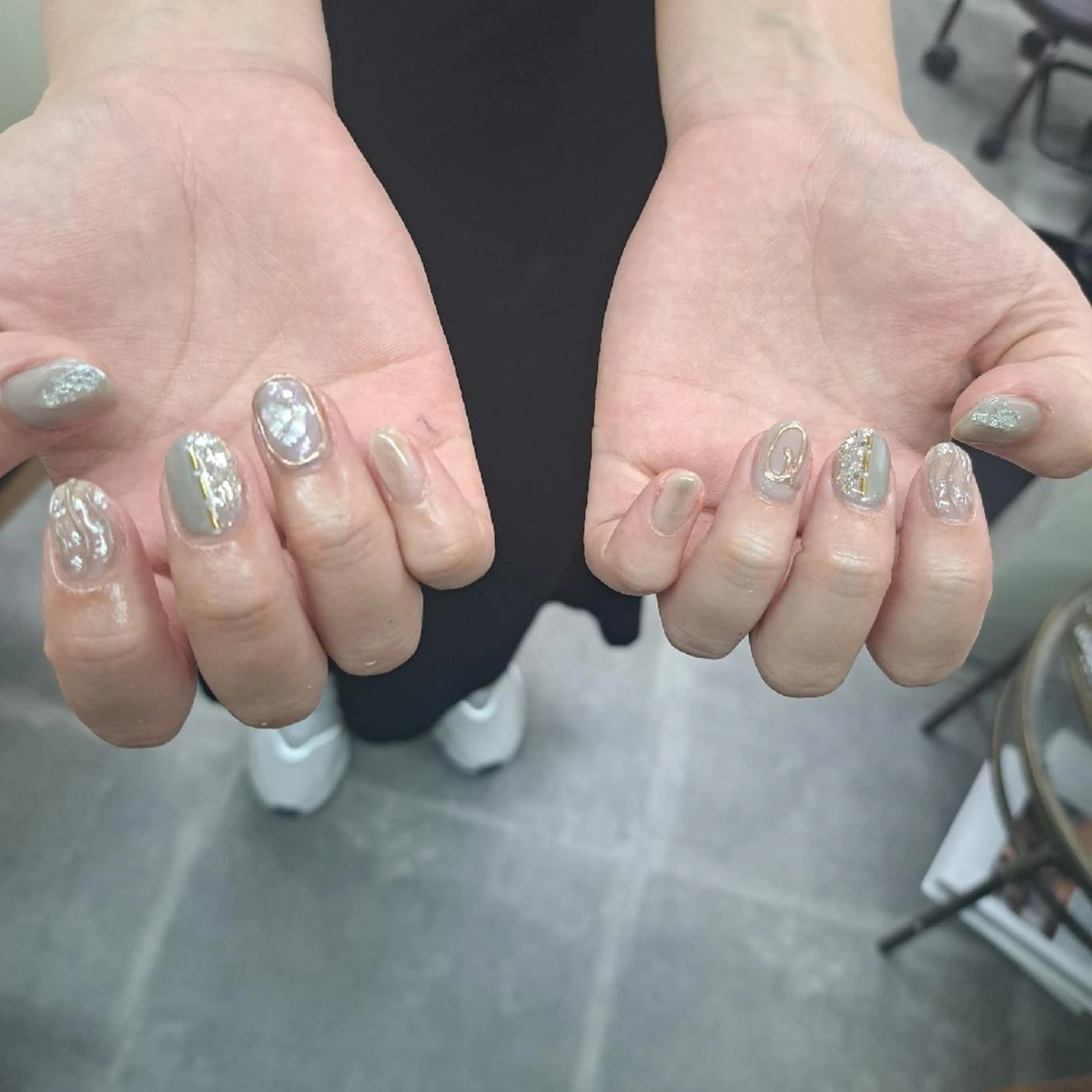 ネイル Nail mood デザイン持ち込みokのネイルデザイン