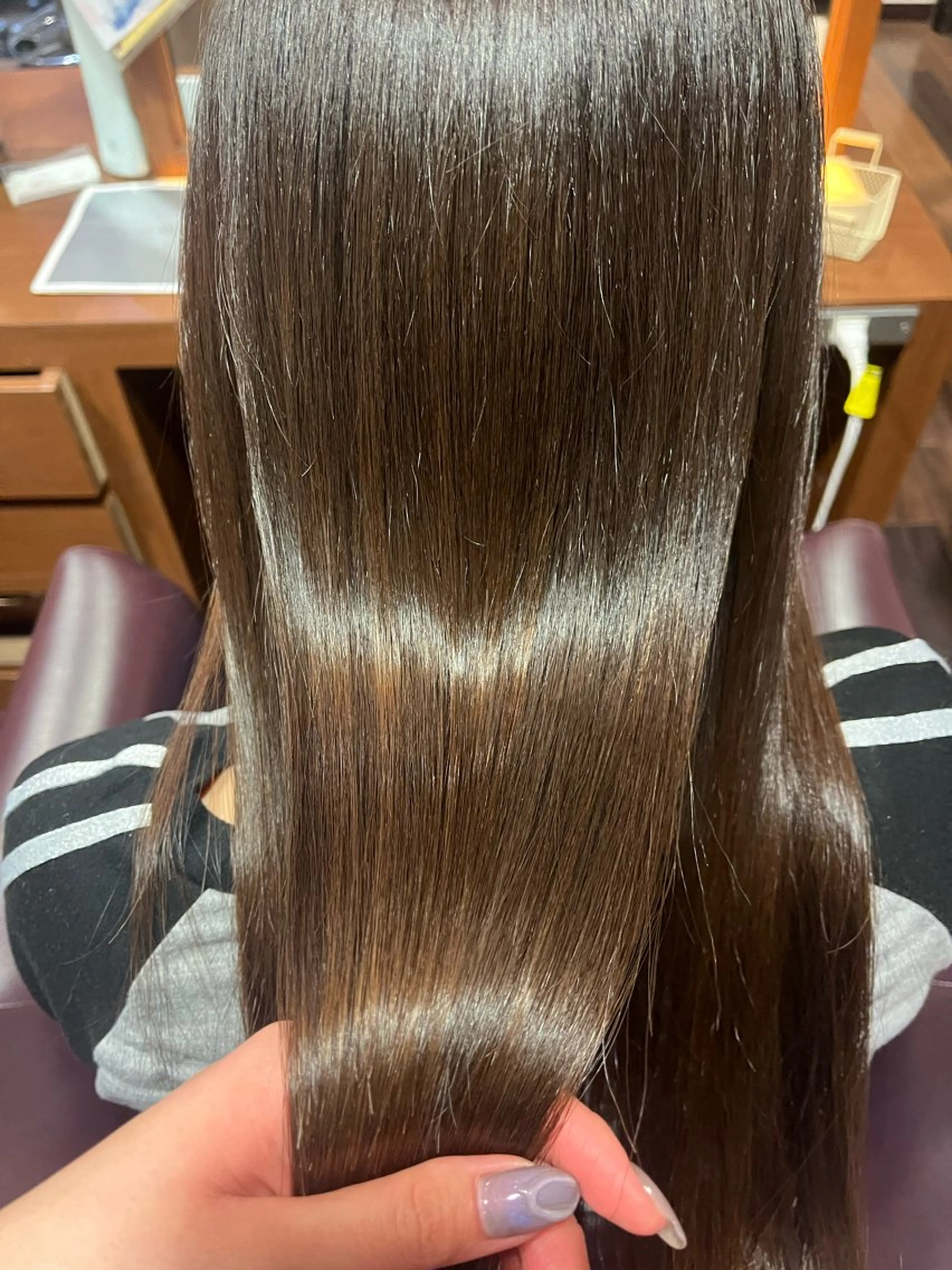 ロング 縮毛矯正 🍒ྀིナカヤマ ミオ🍒ྀིのヘアスタイル