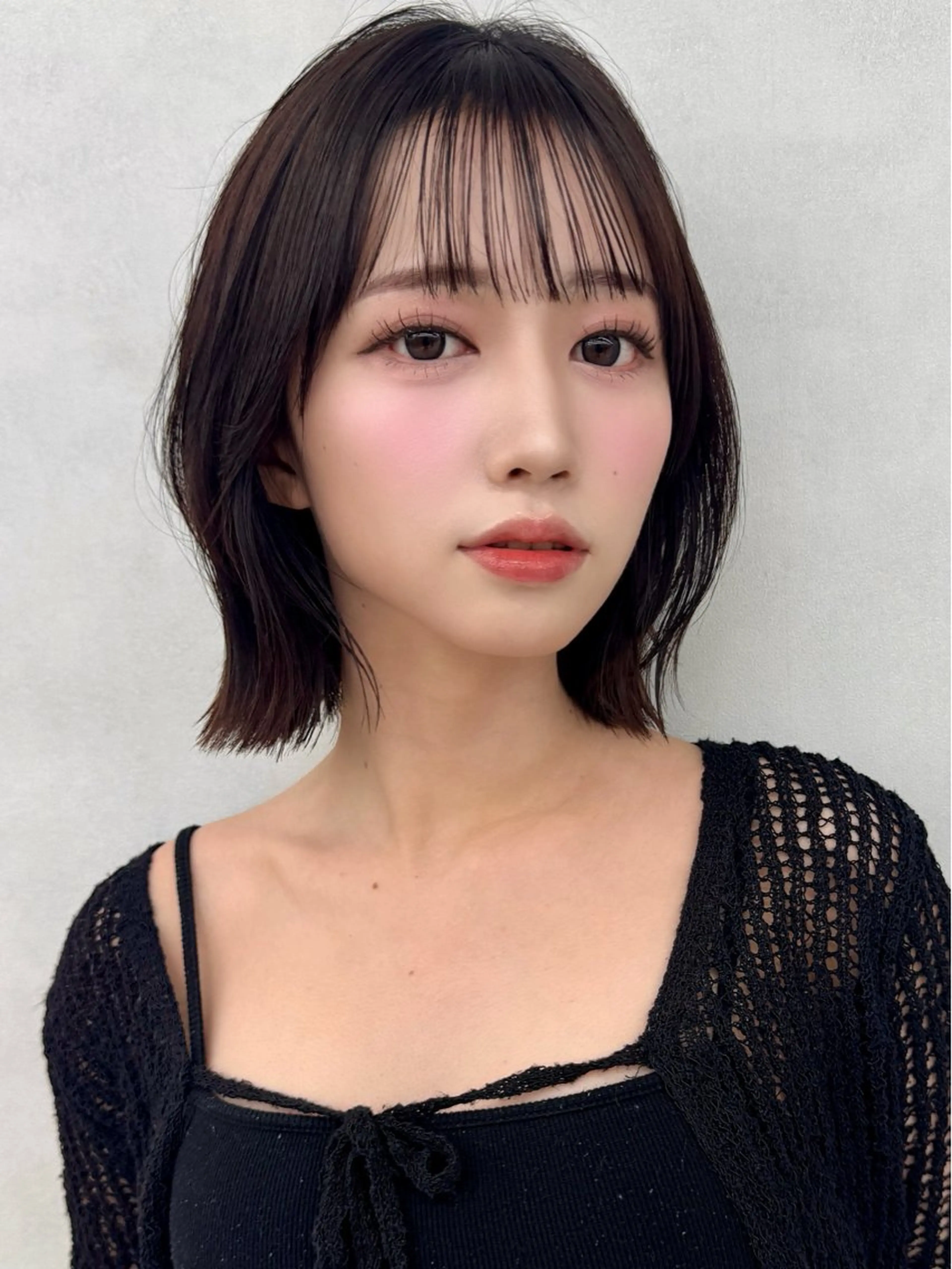 ショート カラー ヘアカラー 初瀬 里桜のヘアスタイル