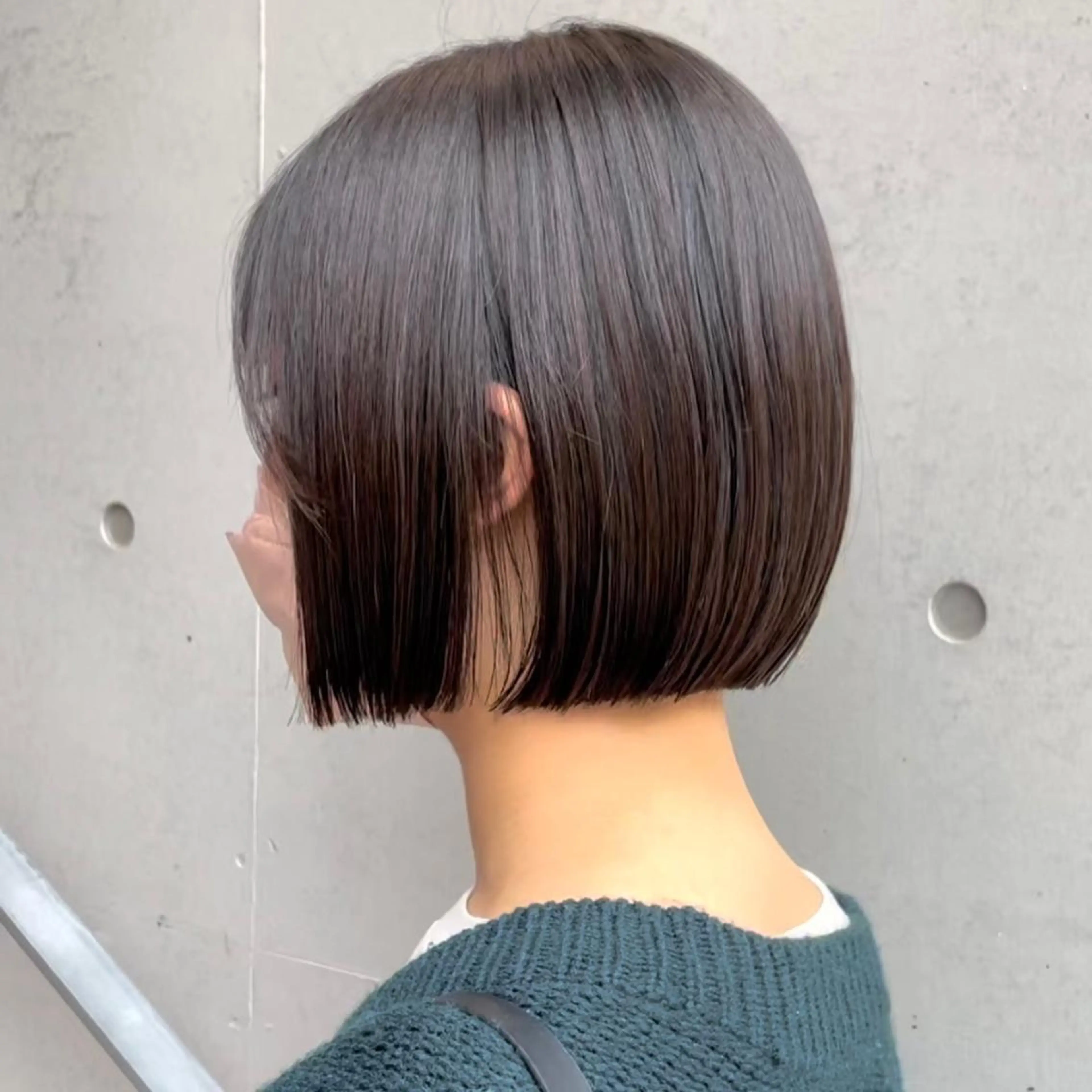 ショート カラー カット 縮毛矯正 トリートメント 森本 裕太 / ボブのヘアスタイル