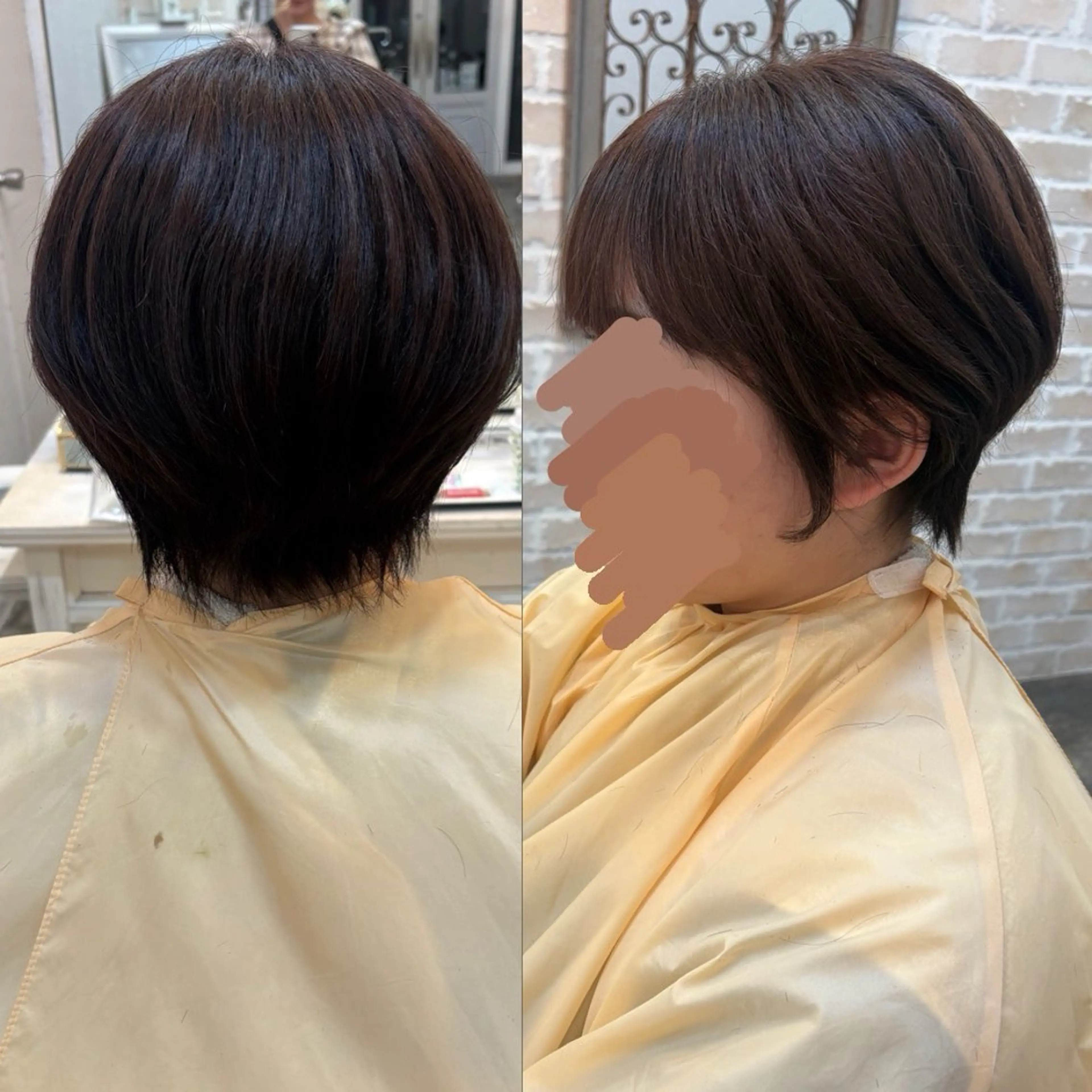 ショート 木津奈保子💚 ✨髪質改善のヘアスタイル