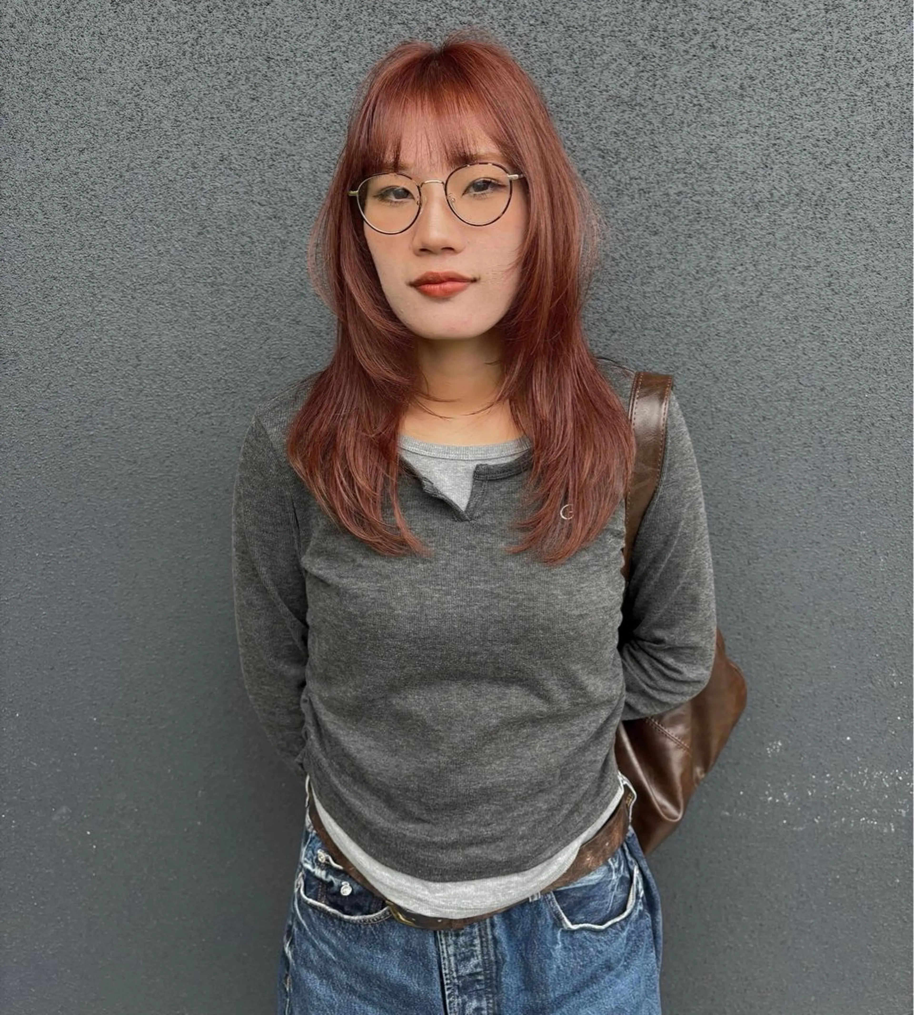 ロング レイヤーカット 柏葉 南斗のヘアスタイル
