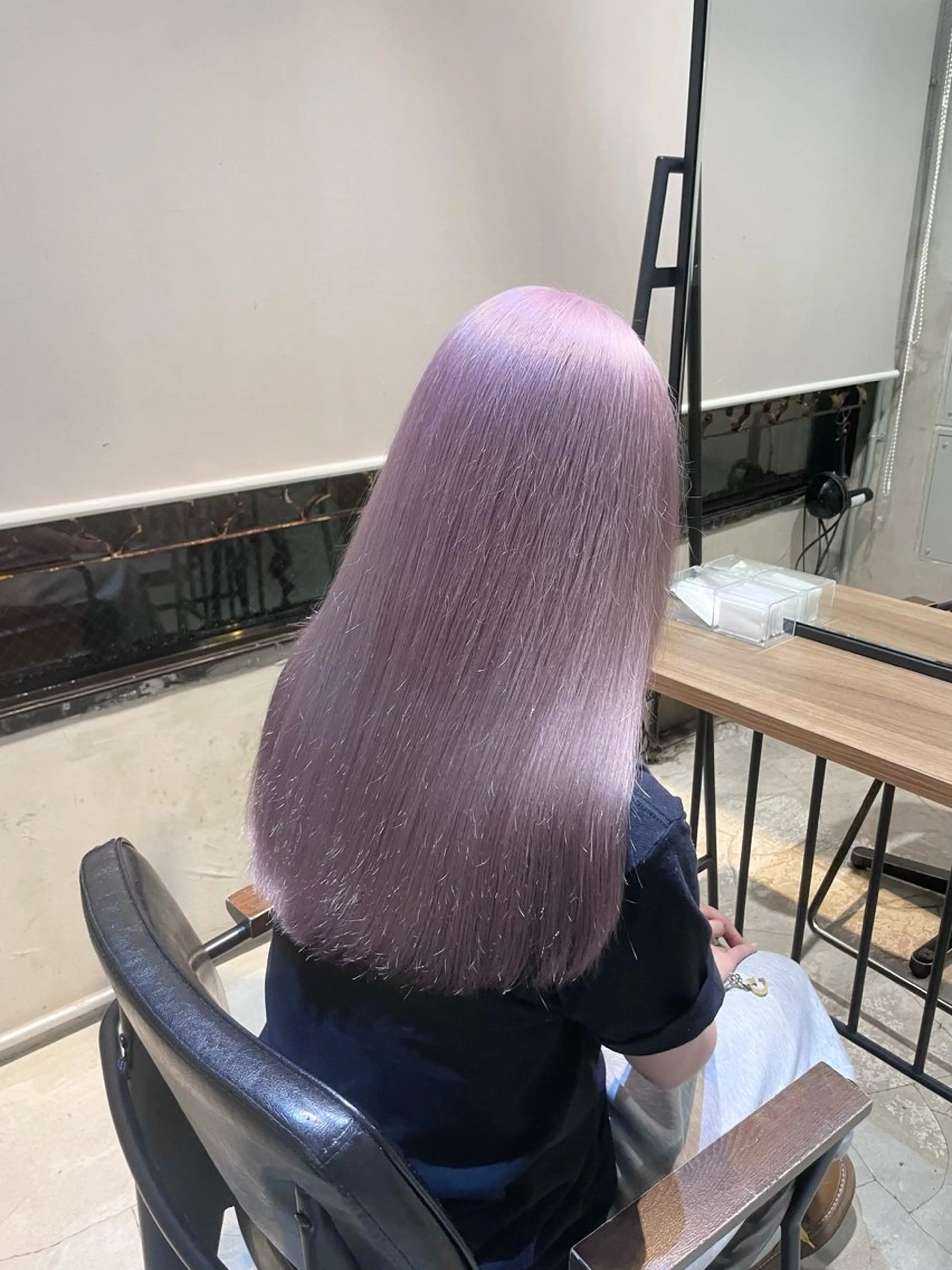 ロング カラー ヘアアレンジ ヘアカラー トリートメント ヘッドスパ ヘアセット 美髪/透明感/レイヤ ーTATSUKI☘️のヘアスタイル