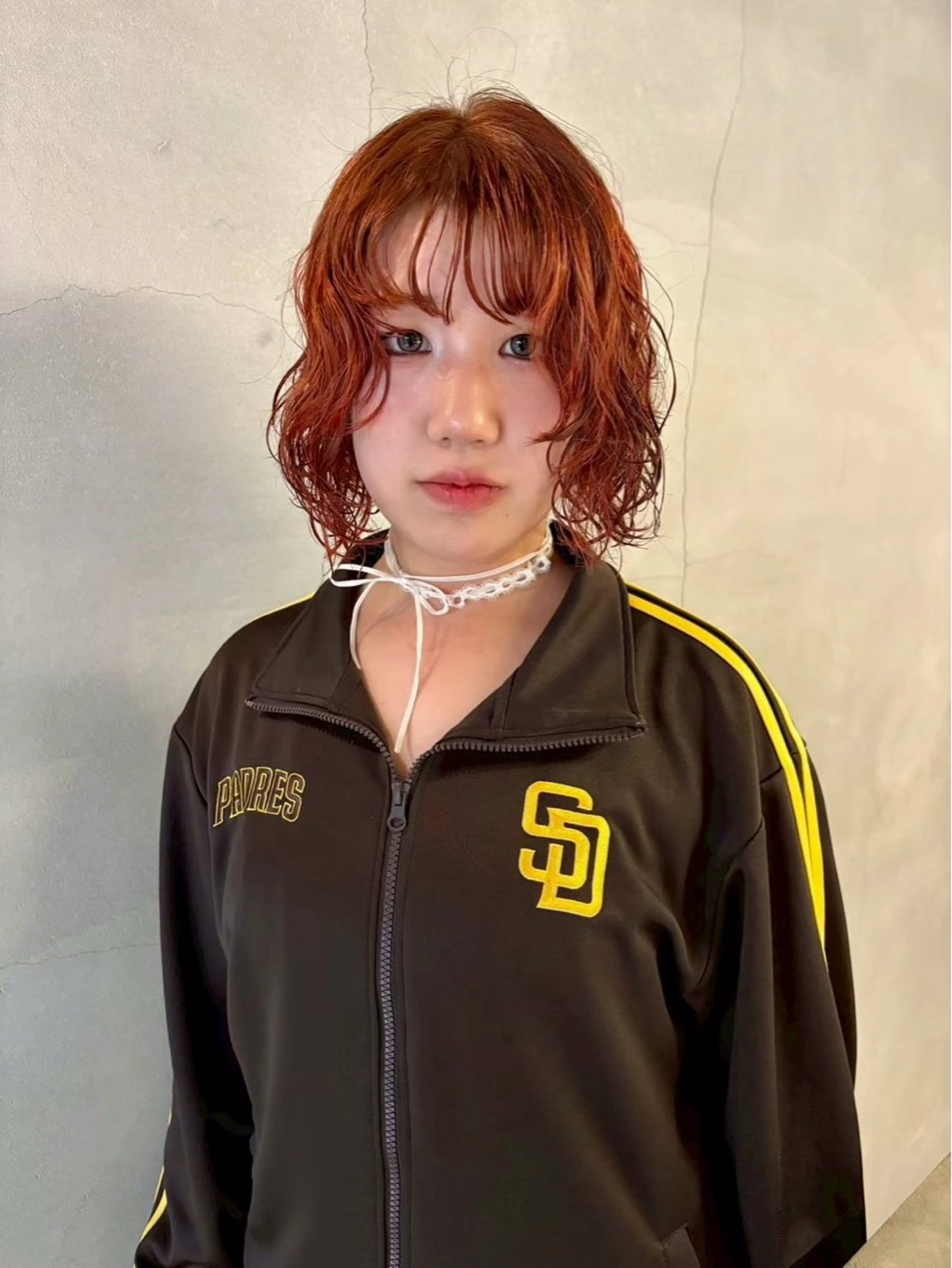 ショート パーマ 中村 衣里のヘアスタイル