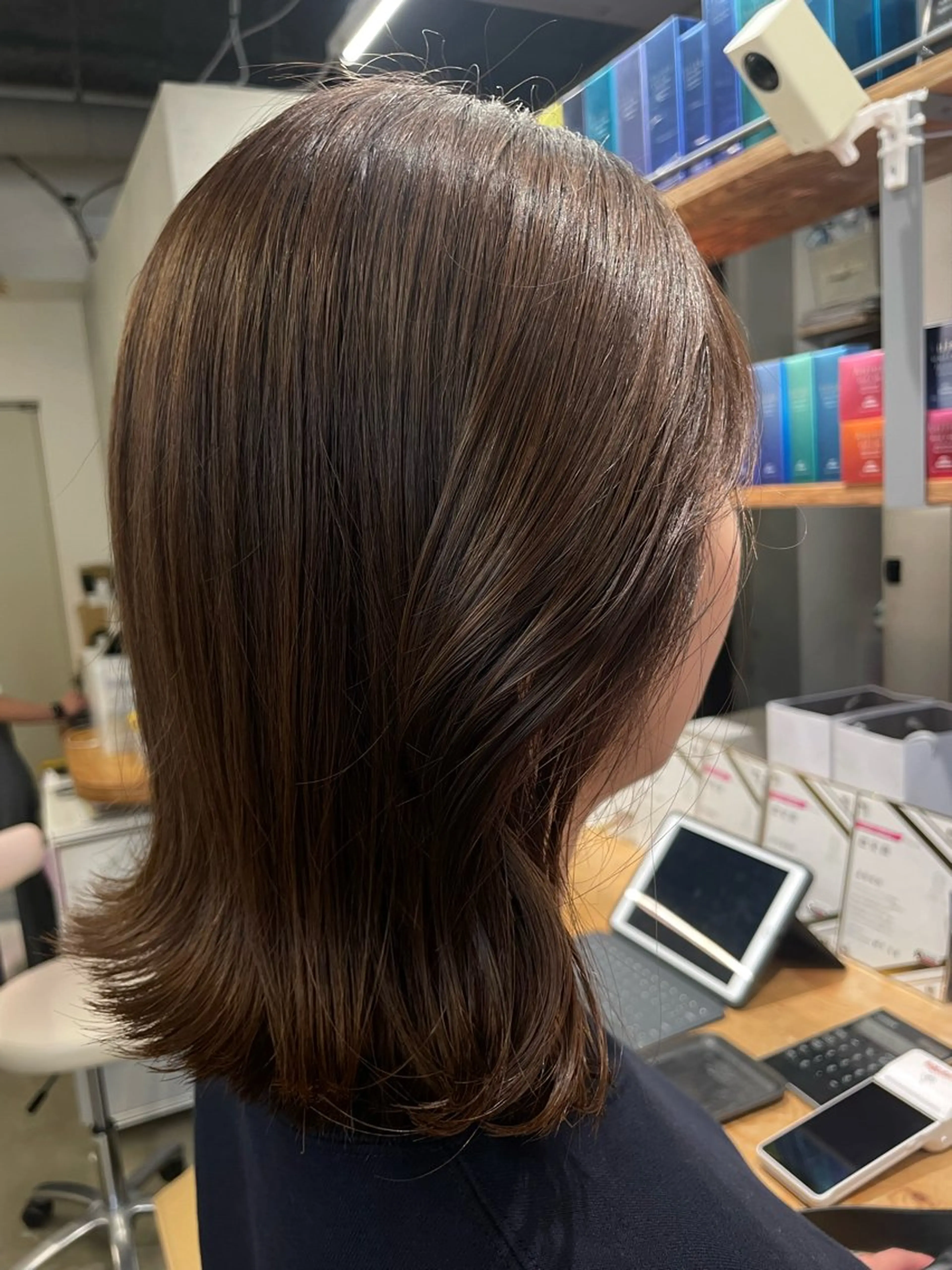 カラー 🍃marina🍃 韓国ヘア/Aujuaのヘアスタイル