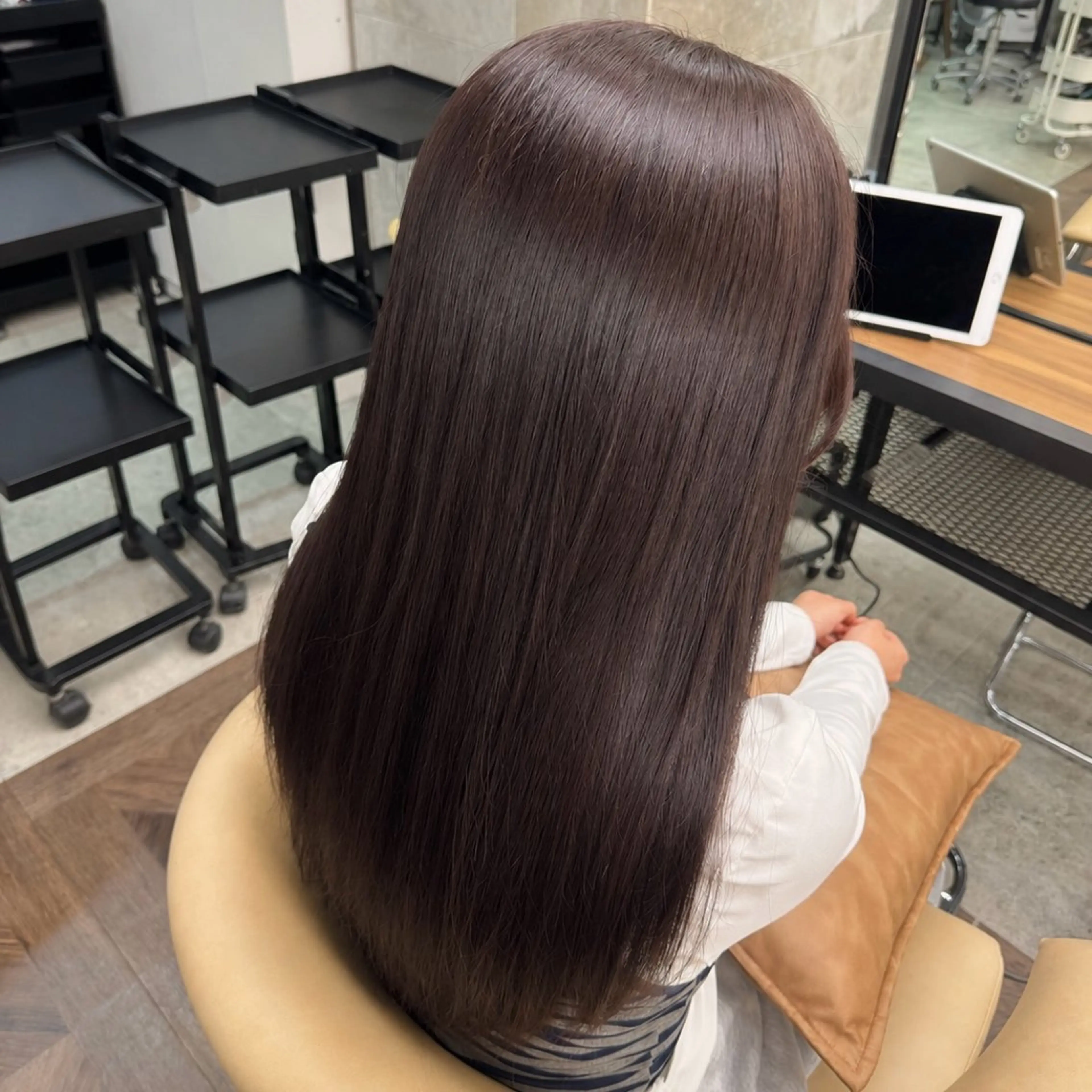 ロング カラー 透明感カラー✨🫧 こころのヘアスタイル