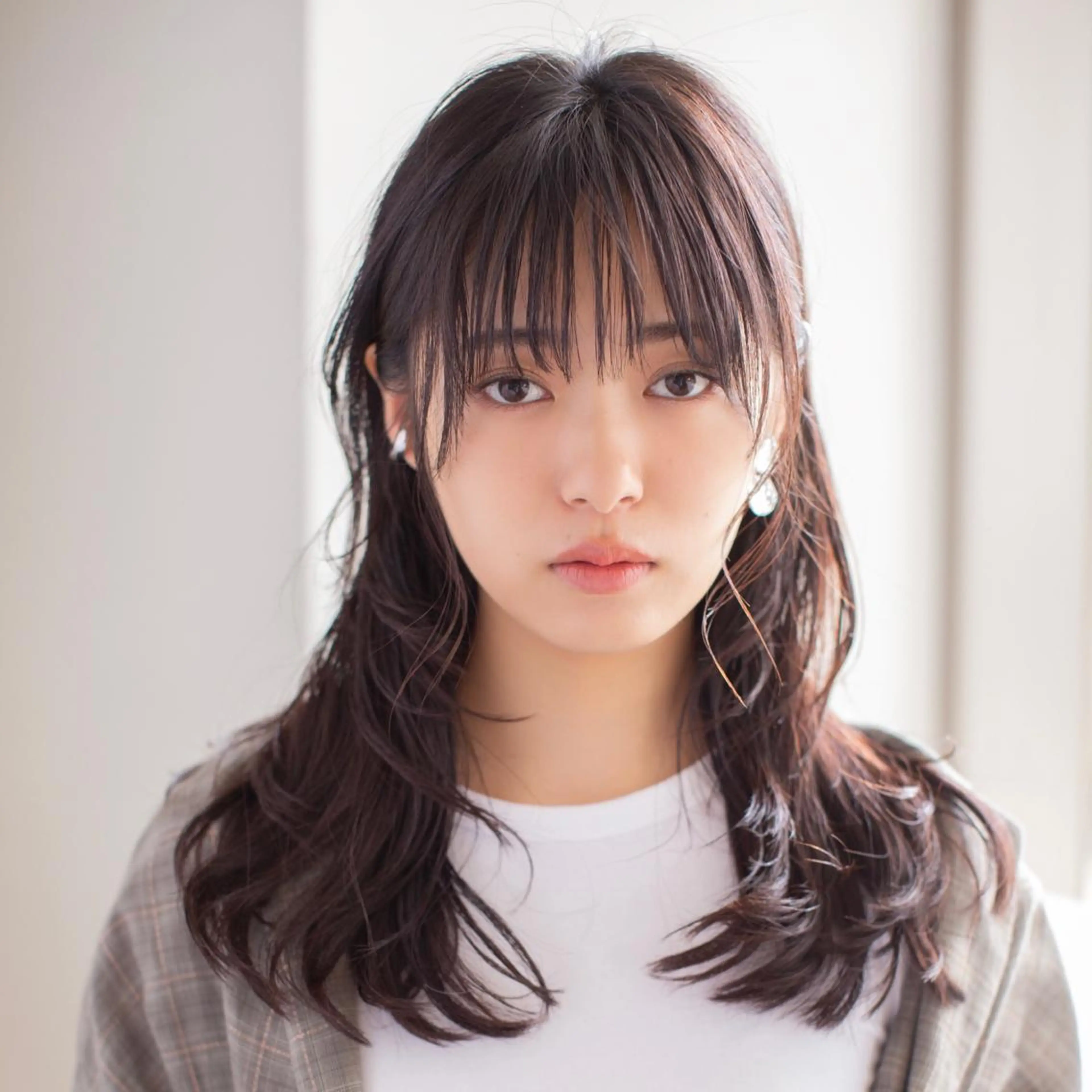 セミロング レイヤーカット 《カット¥0》 朝山良徳のヘアスタイル